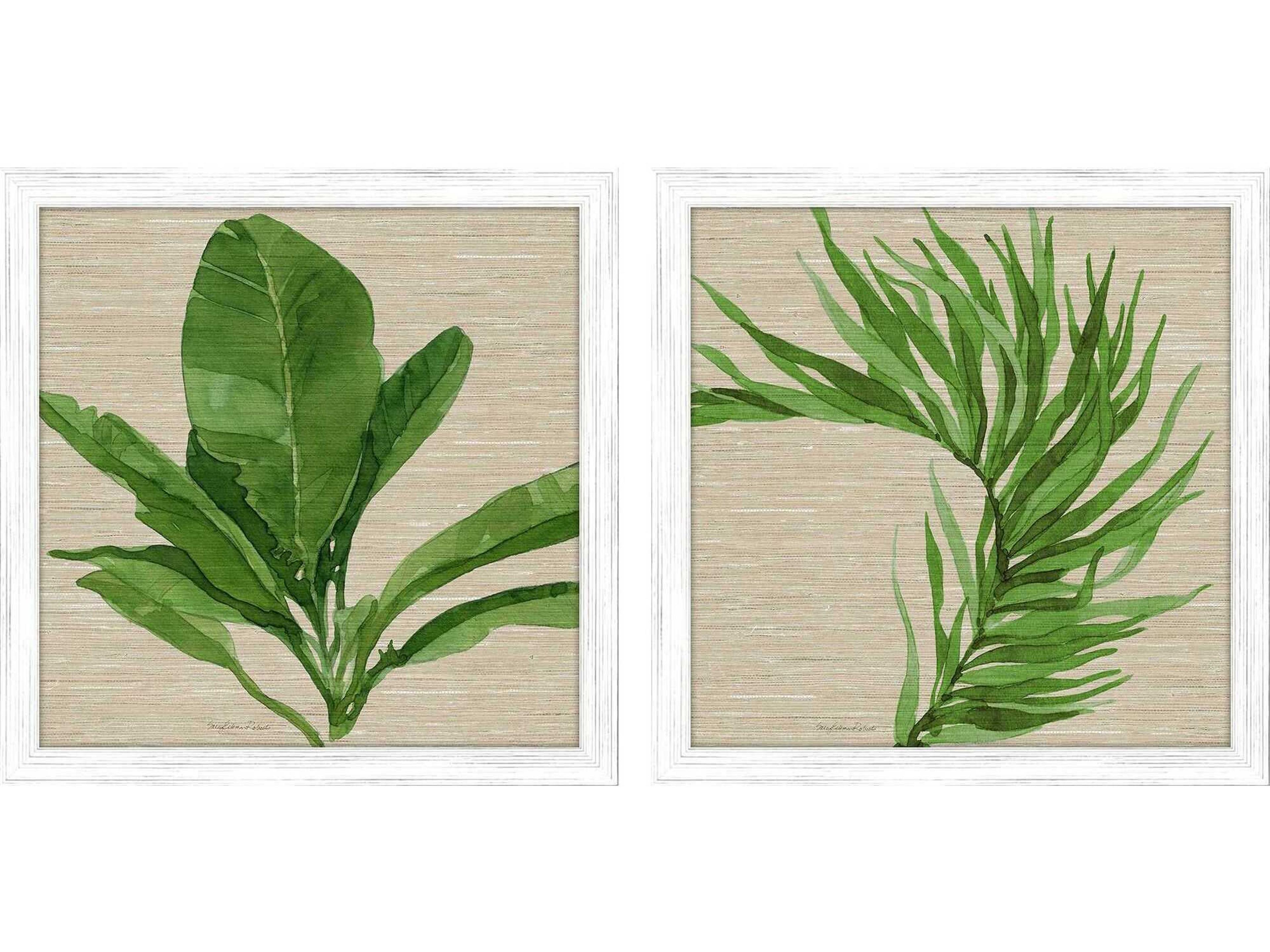 Paragon Palm Isle-II Wall Art Set of 2