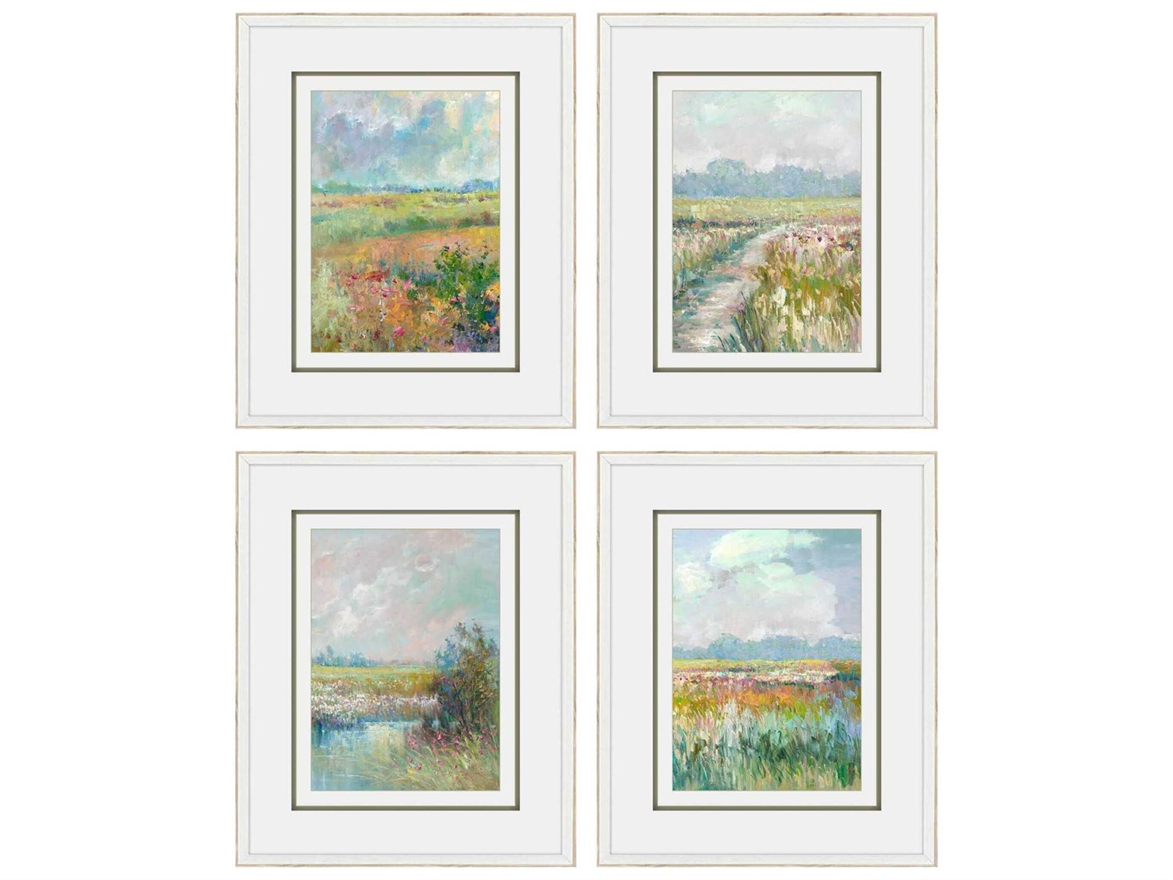 Paragon Landscapes Colors of Spring Wall Art Set of 4