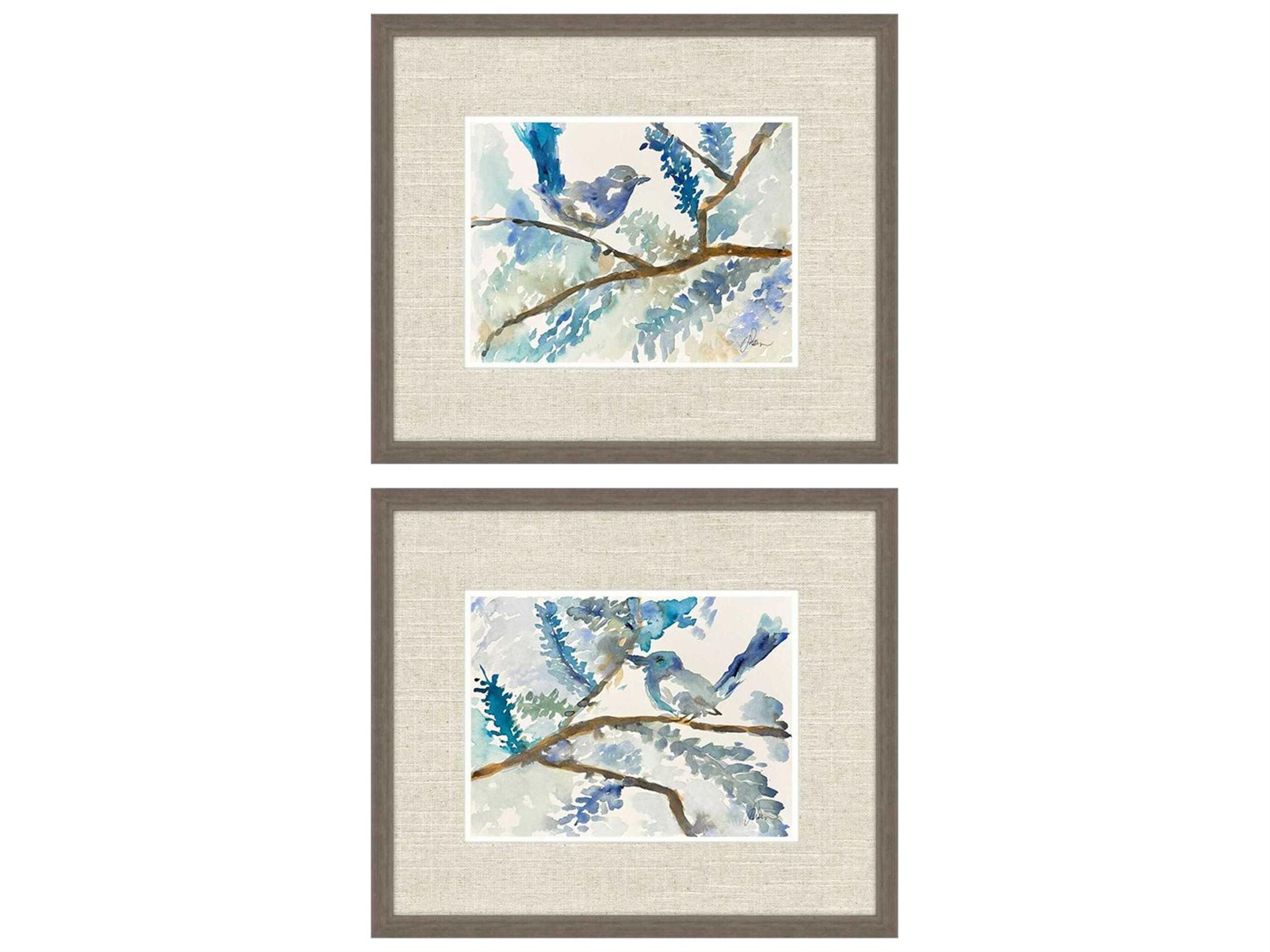 Paragon Animals Here Birdie Birdie Wall Art Set of 2