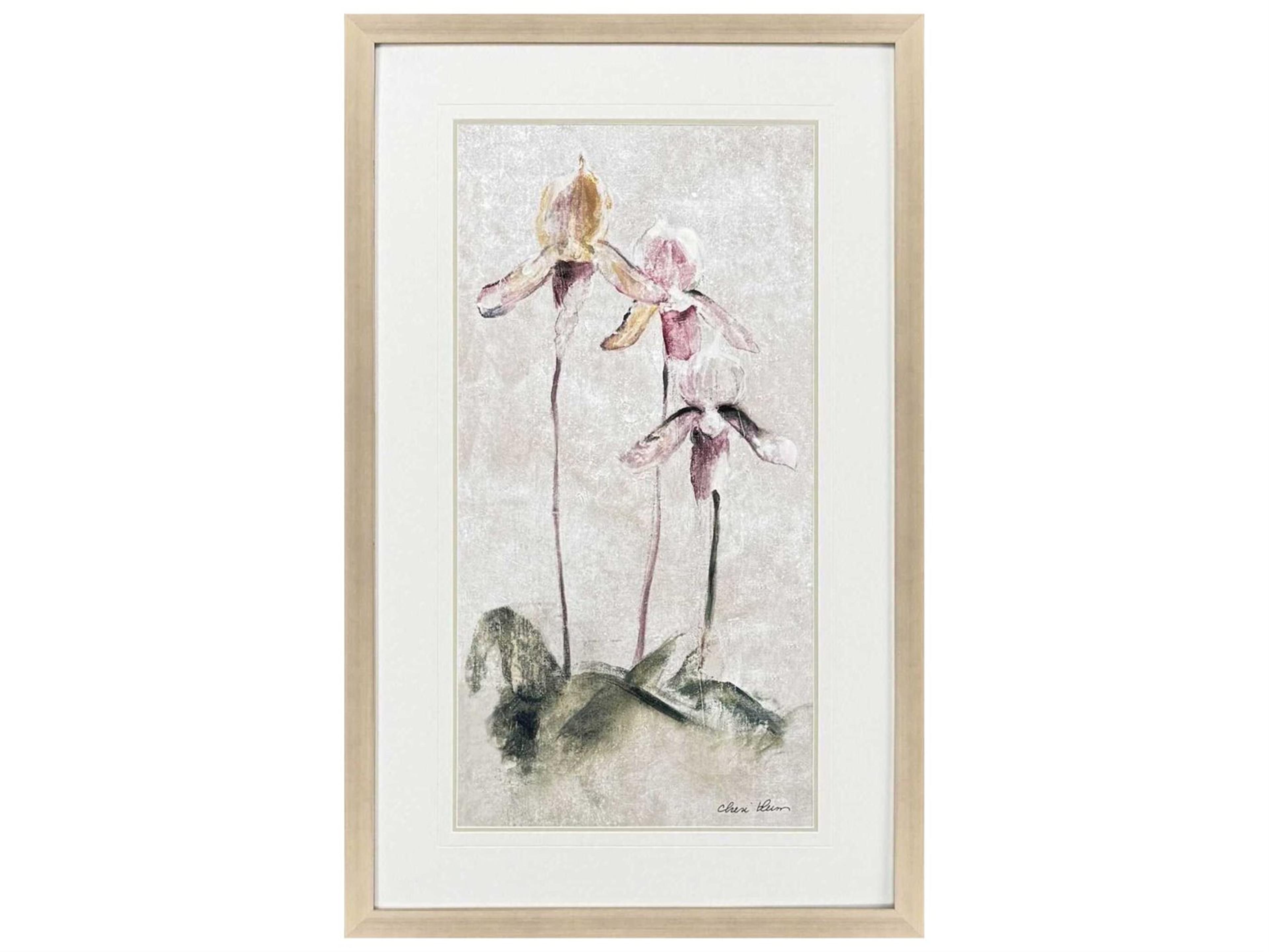 Paragon Florals Purple Dancing Orchid-I Wall Art