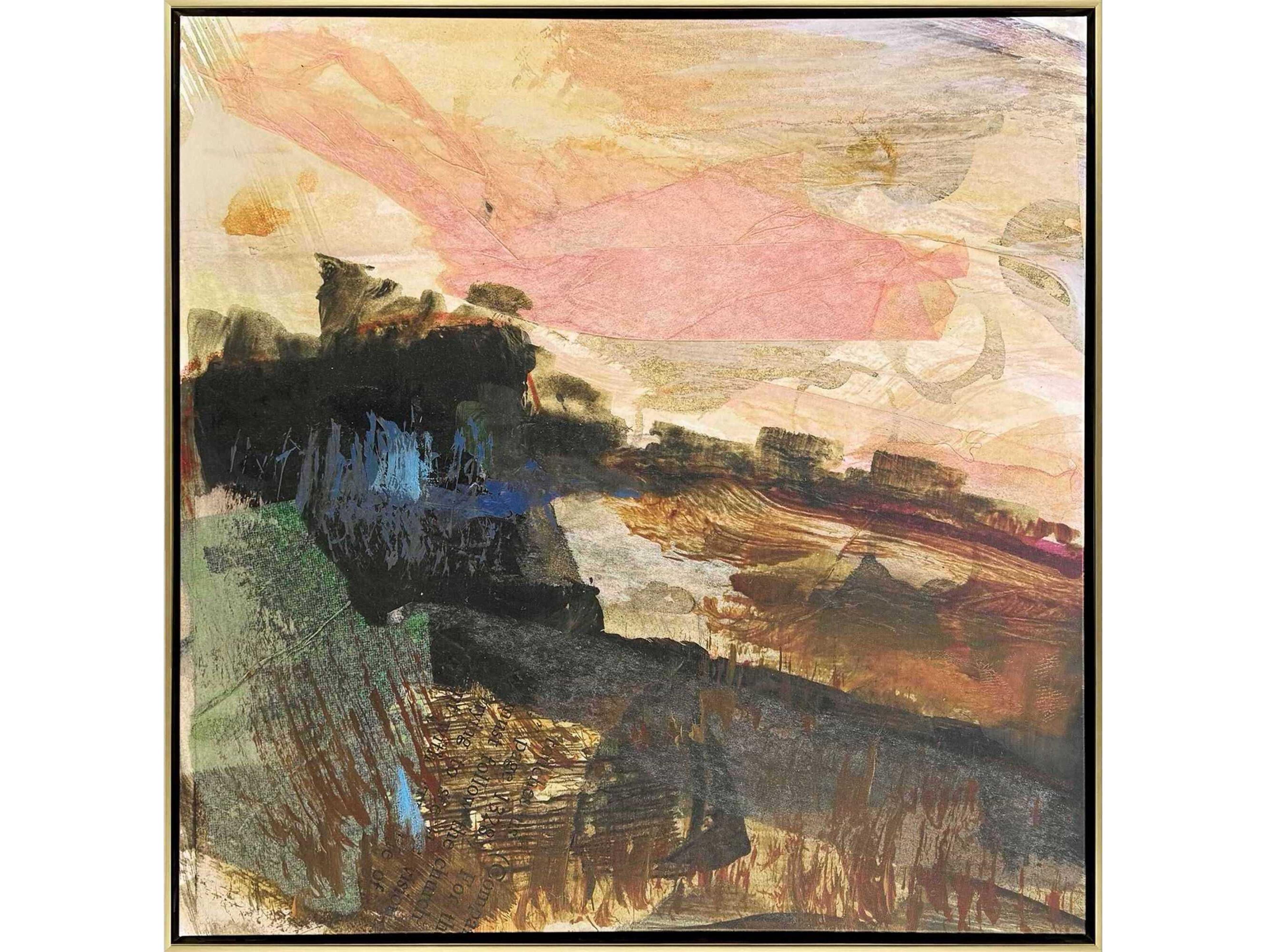 Paragon Landscapes Fall Blaze-VI Canvas Wall Art