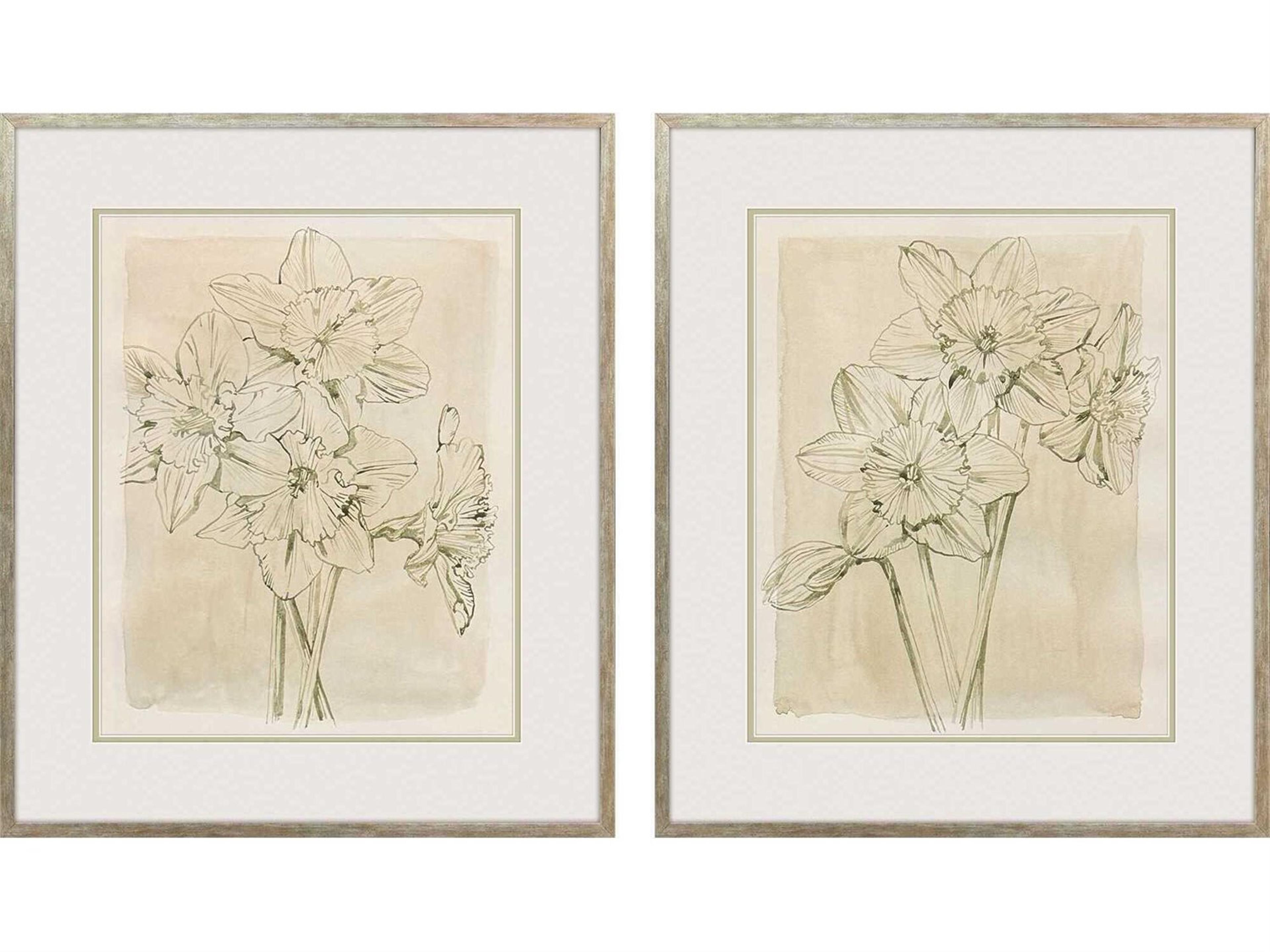 Paragon Florals Spring Promises Wall Art Set of 2