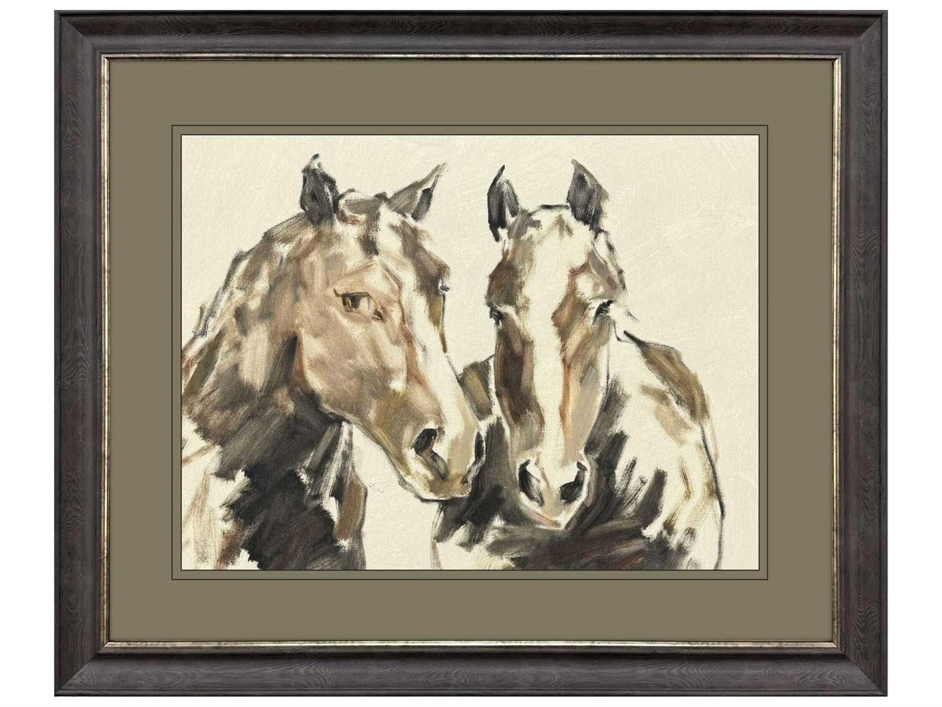 Paragon Animals Equine Sketch Duo Wall Art
