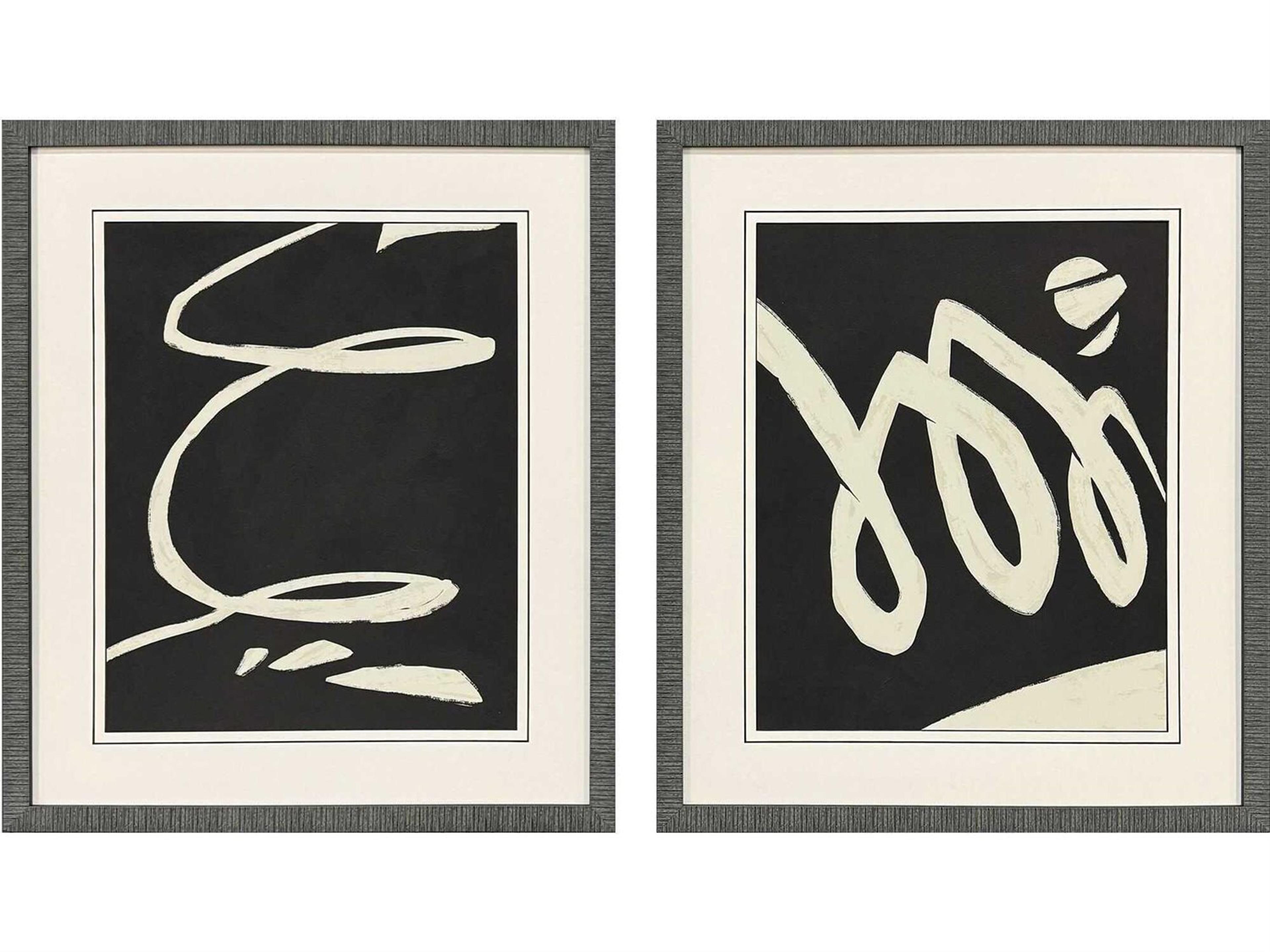 Paragon Abstract Neutral Spring-II Wall Art Set of 2