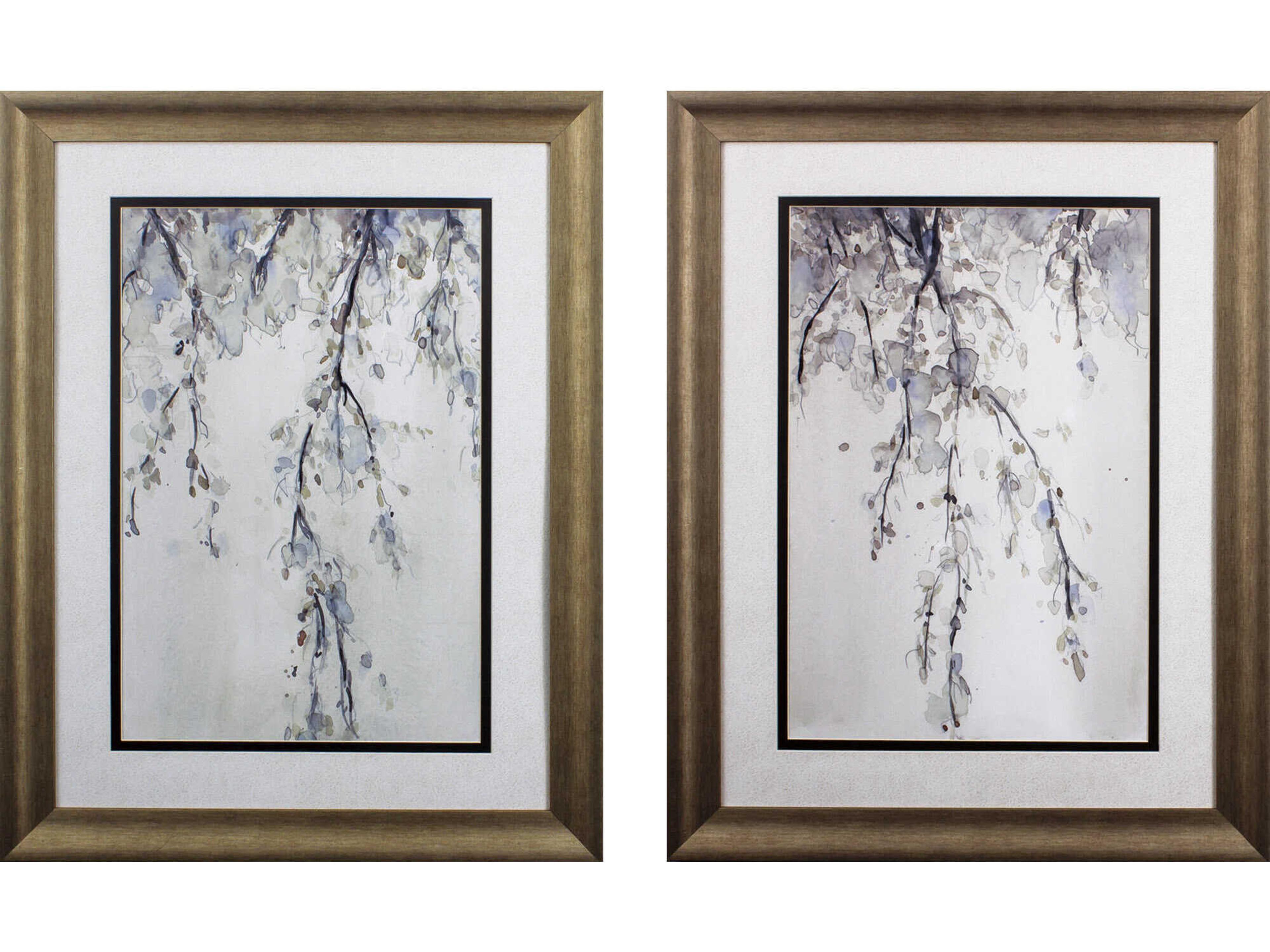 Paragon Florals Casual Shade Wall Art Set of 2