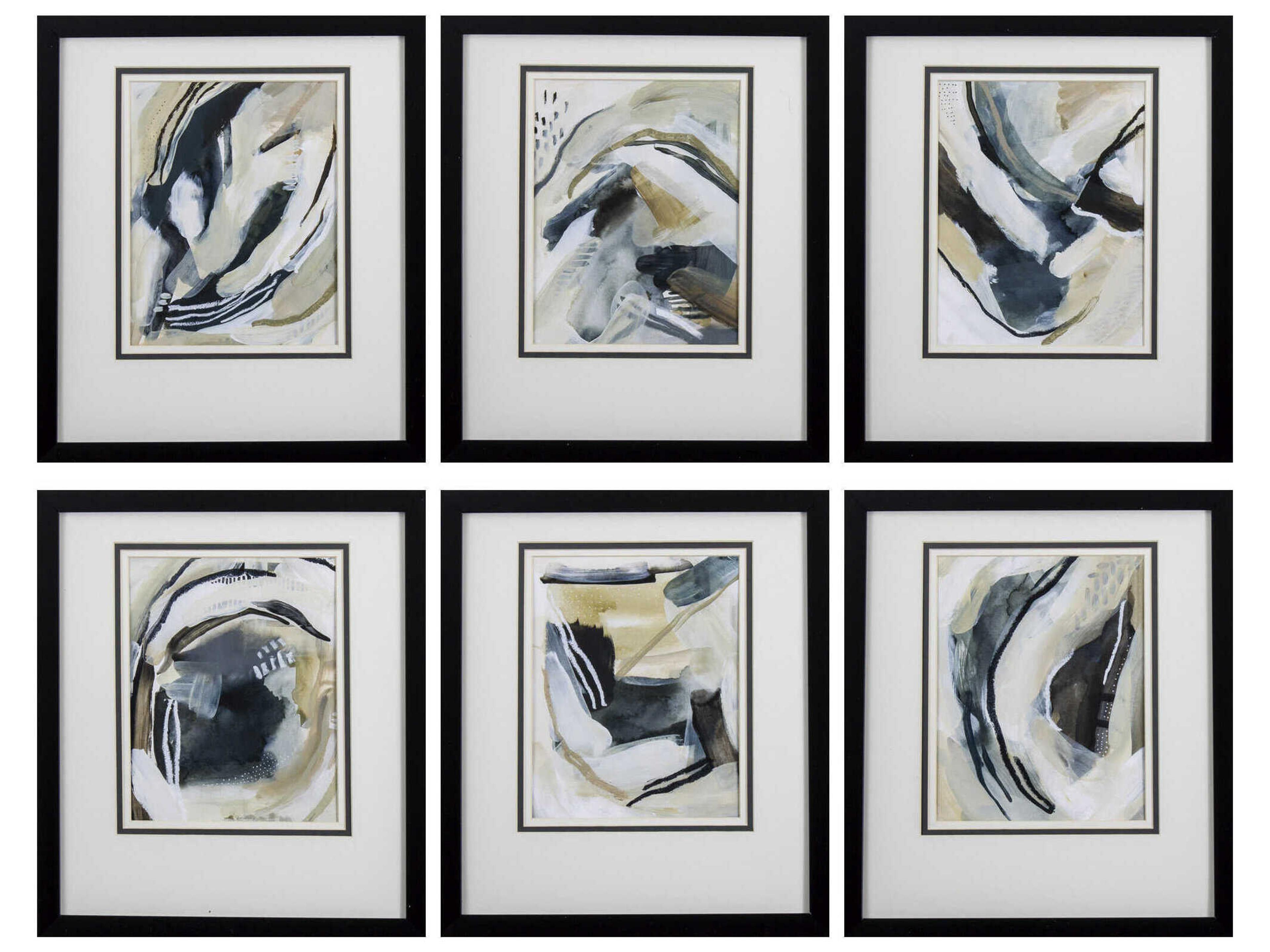 Paragon Abstract Wall Art Set of 6