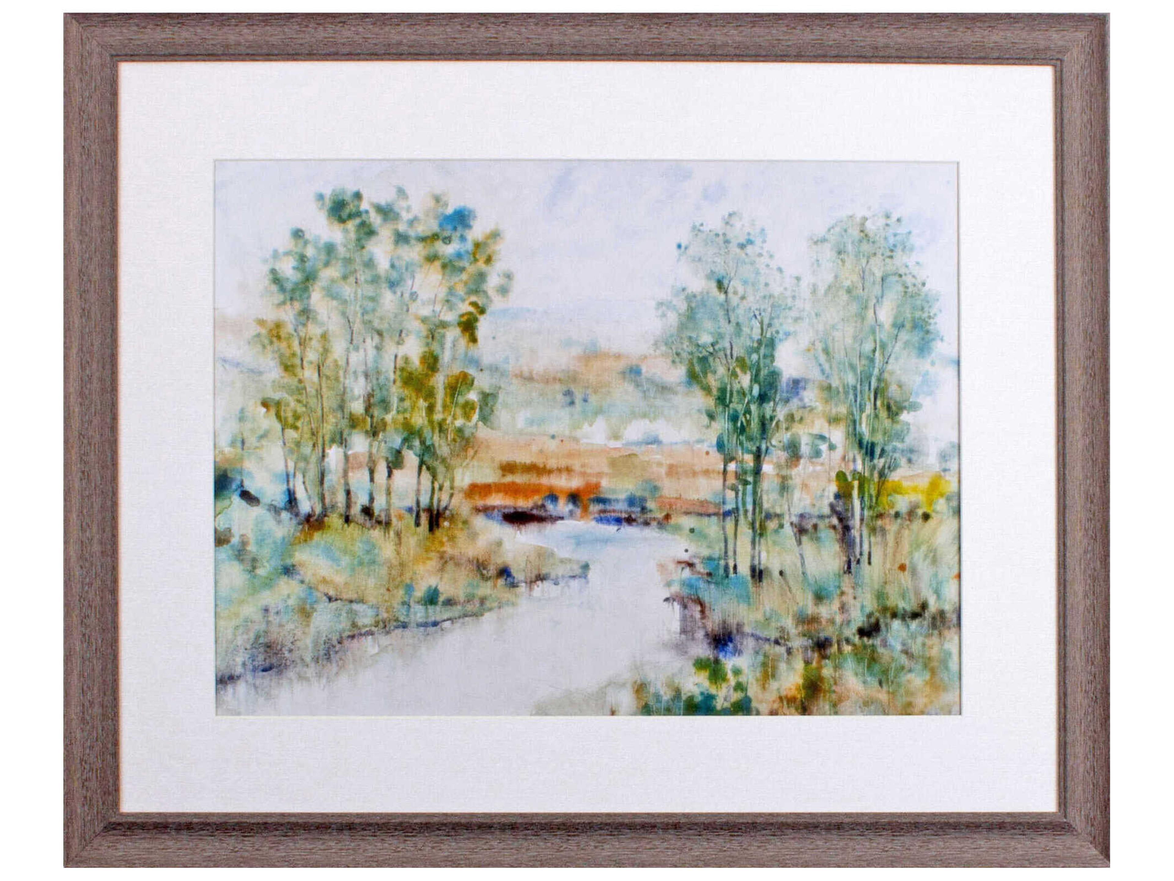 Paragon Landscapes Trees on the Creek-II Wall Art