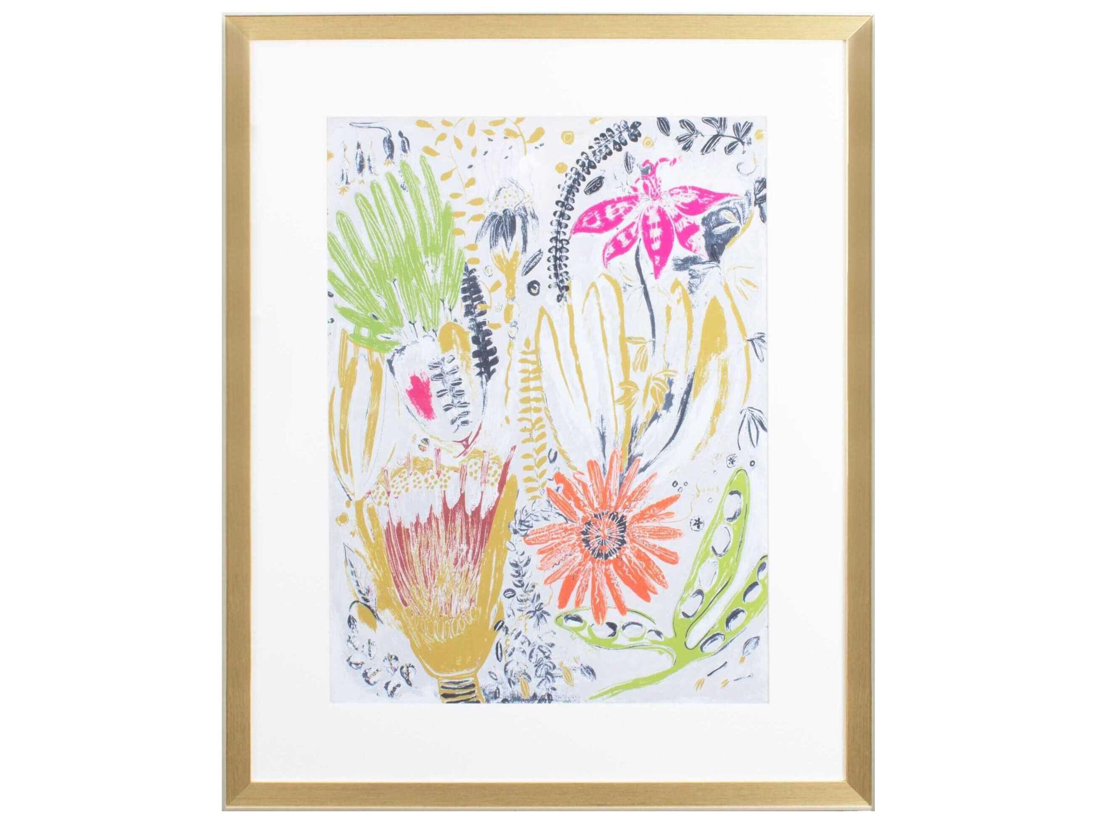 Paragon Florals Tropical Blooms-I Wall Art