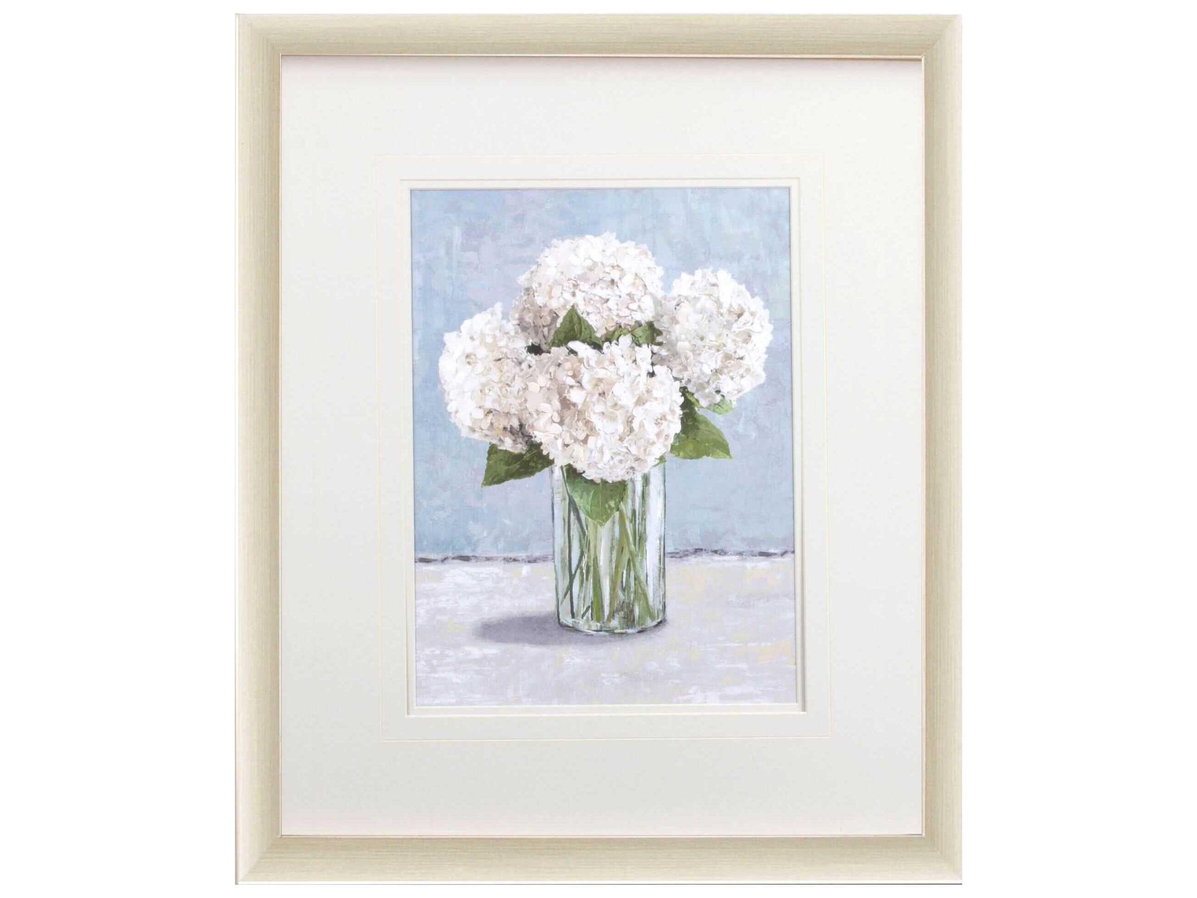Paragon Florals Hydrangeas in Vase-I Wall Art