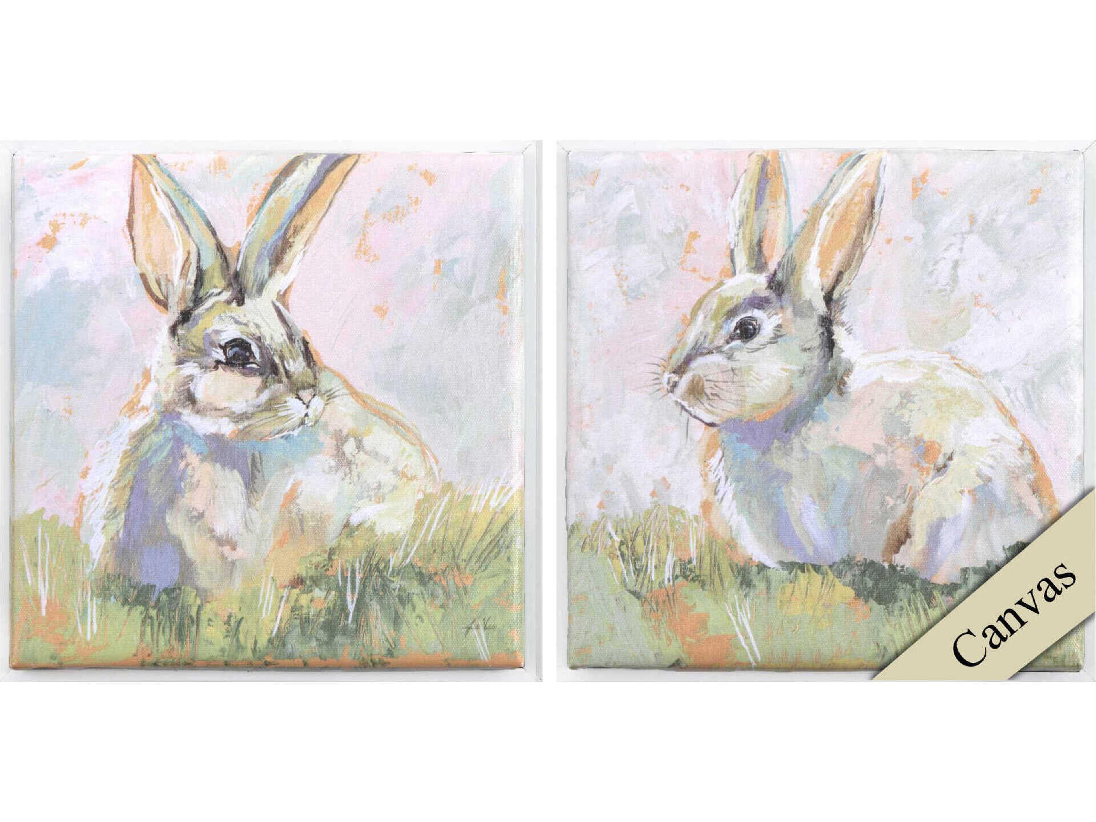 Paragon Florals Bugsy Piper Canvas Wall Art Set of 2