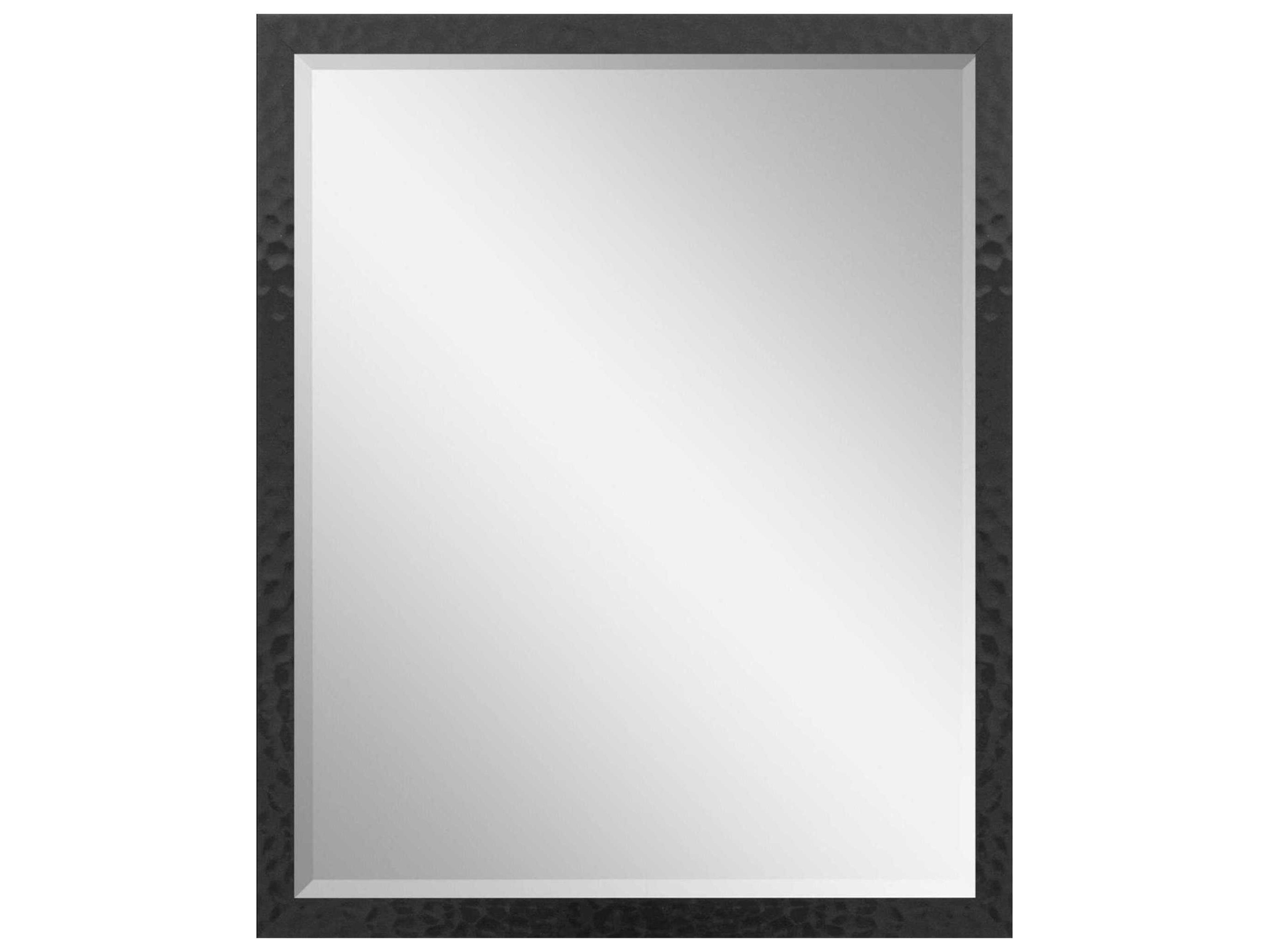 Paragon Black Rectangular Wall Mirror