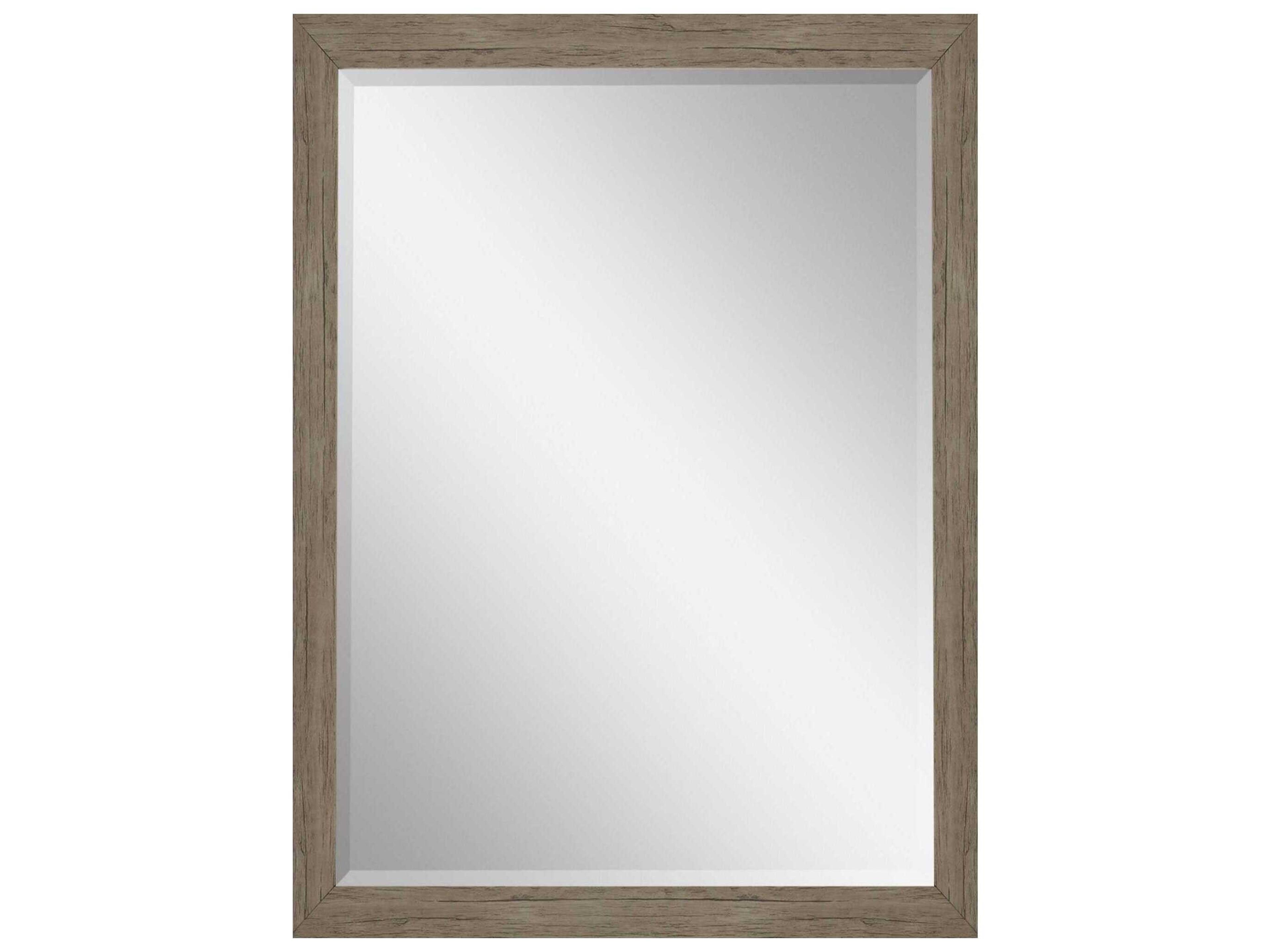 Paragon Brown Rectangular Wall Mirror