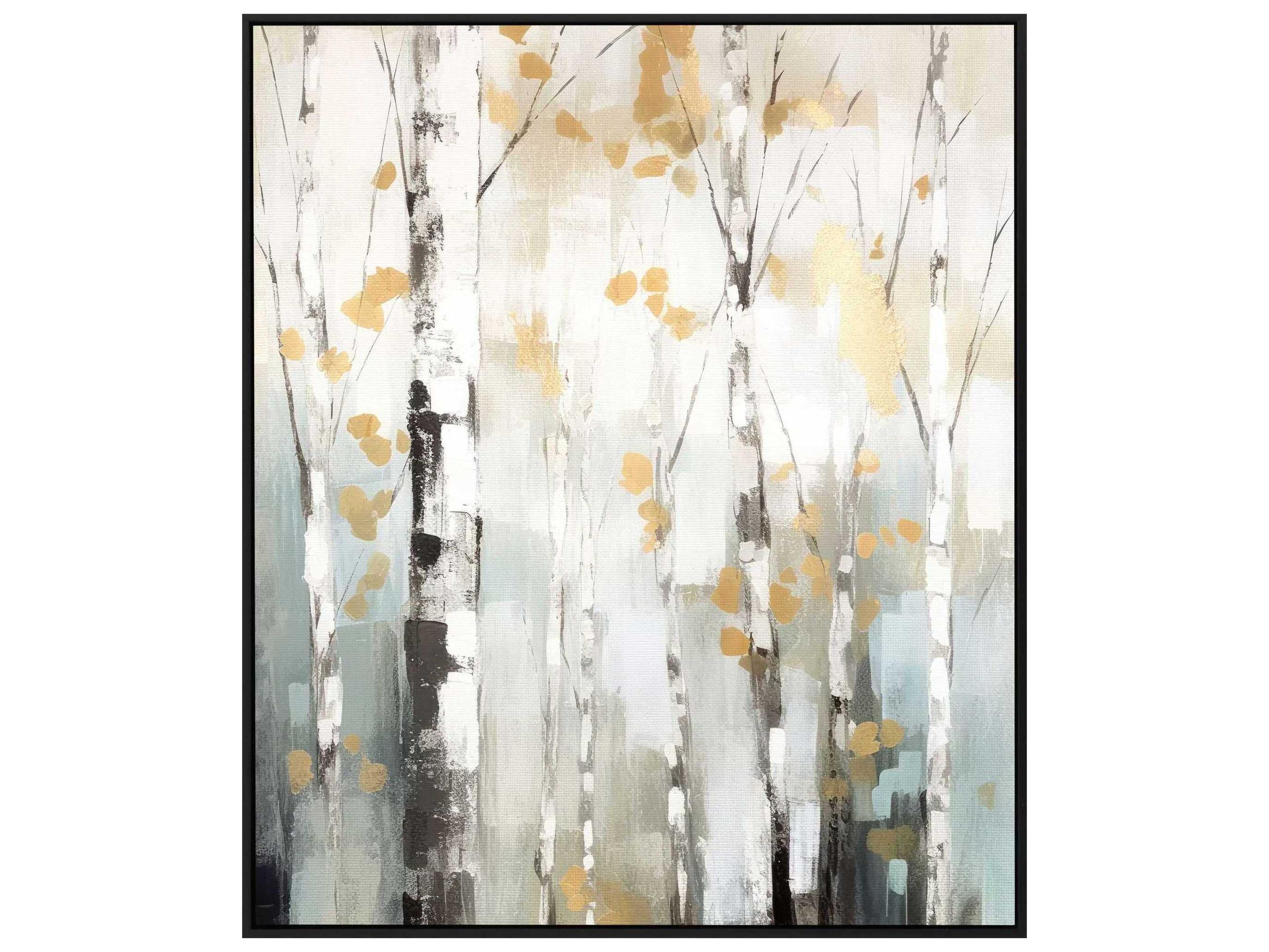 Paragon Landscapes Birch Silhouette-I Canvas Wall Art