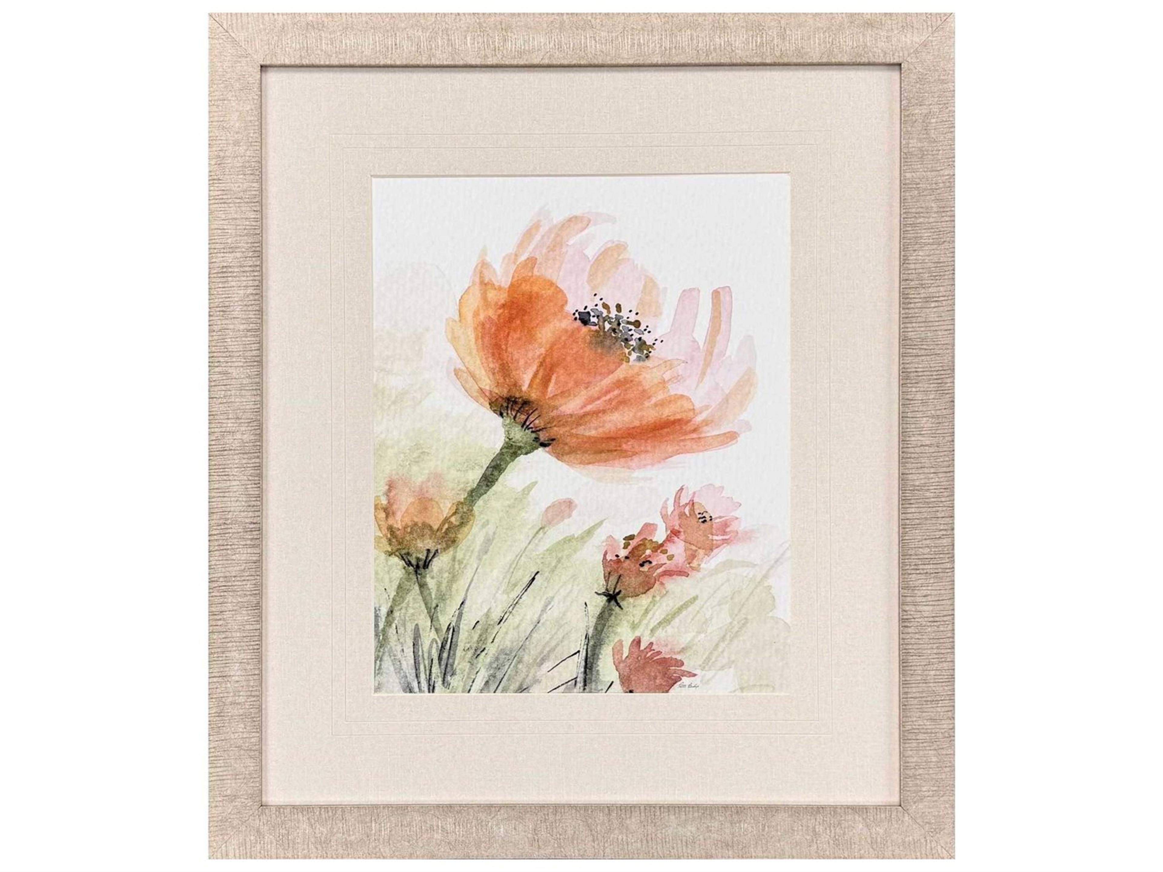Paragon Florals Perfect Poppies-I Wall Art
