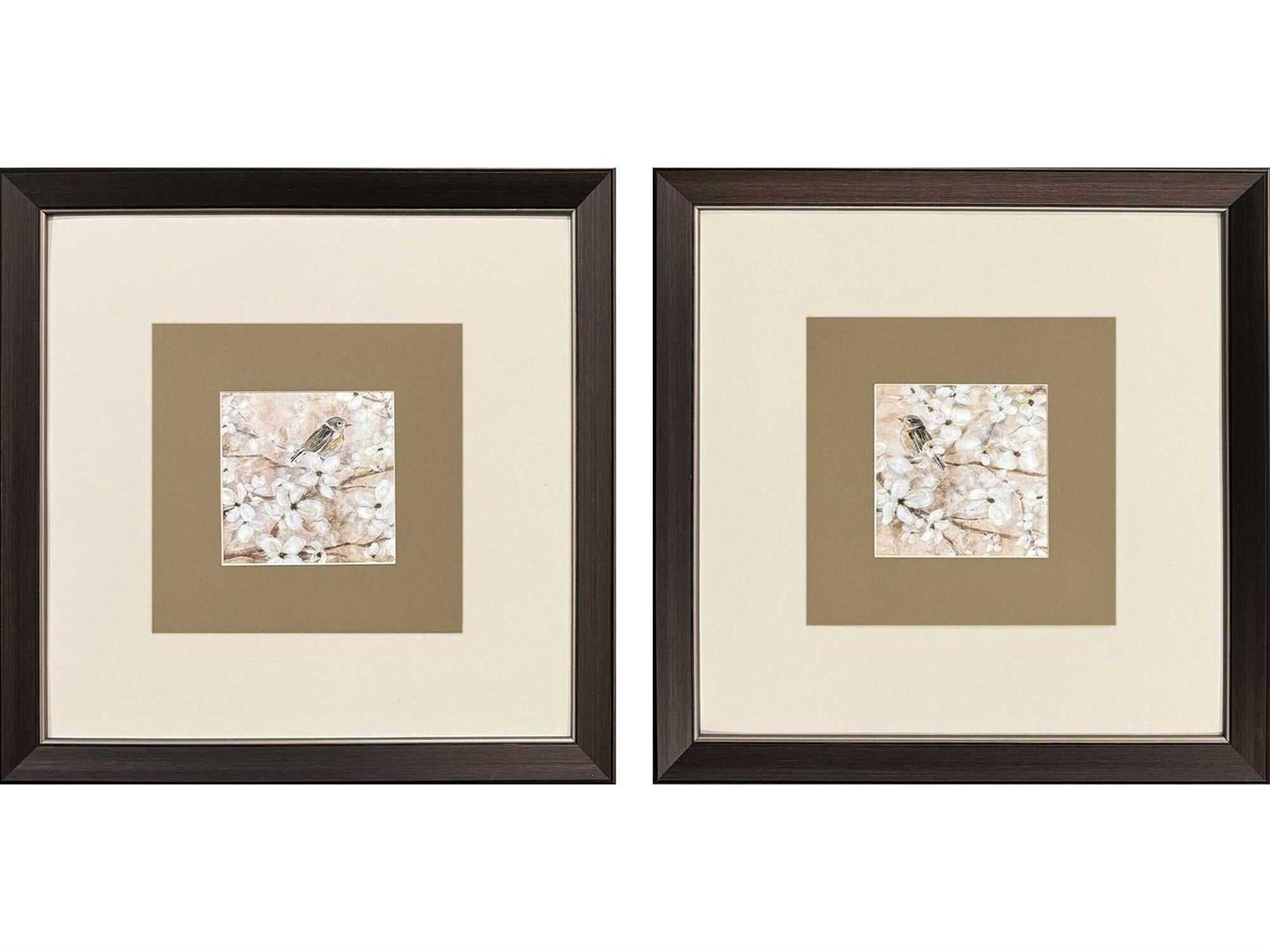Paragon Animals Fragrant Perch Wall Art Set of 2