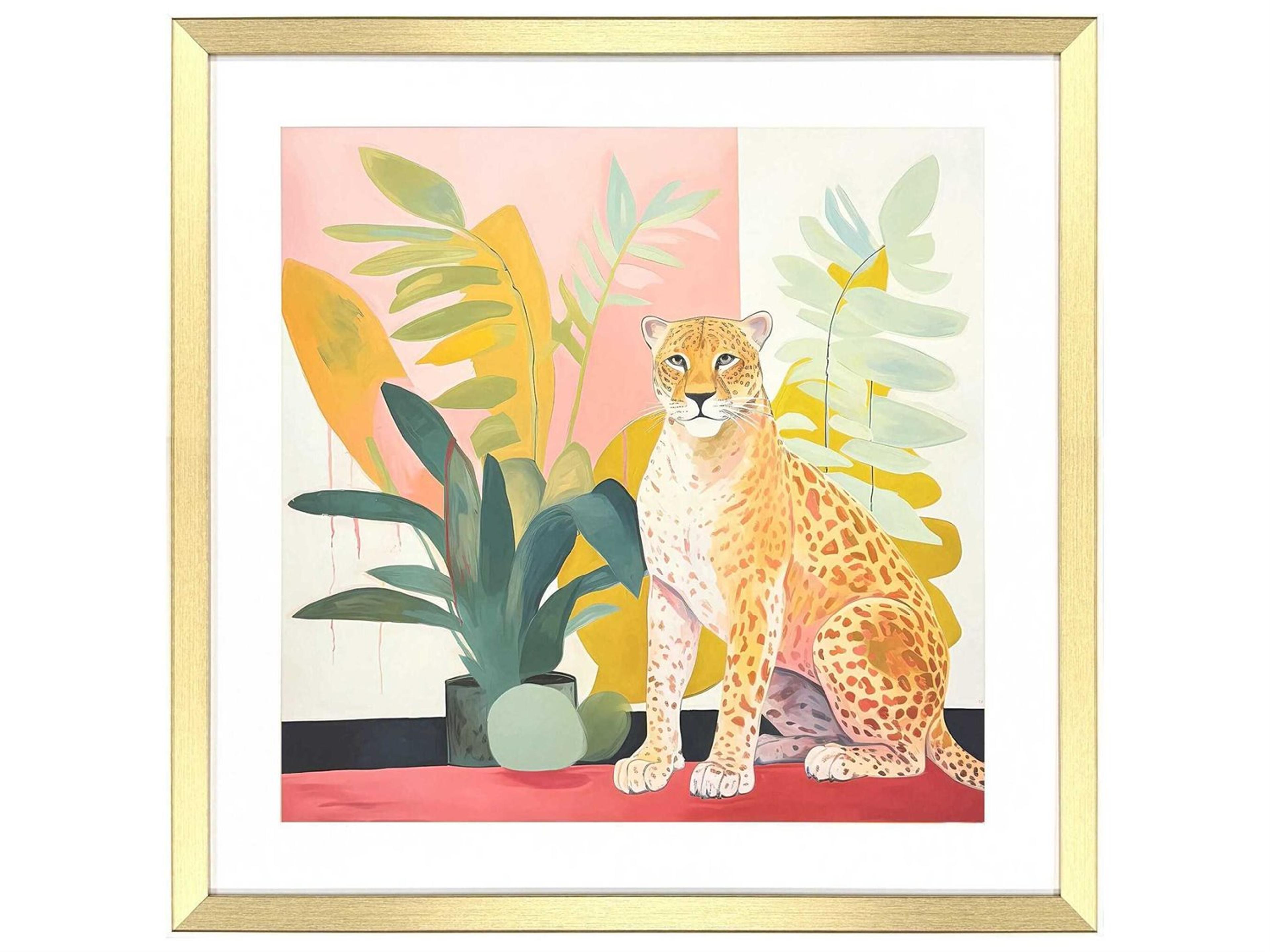Paragon Animals Pet Cheetah-I Wall Art
