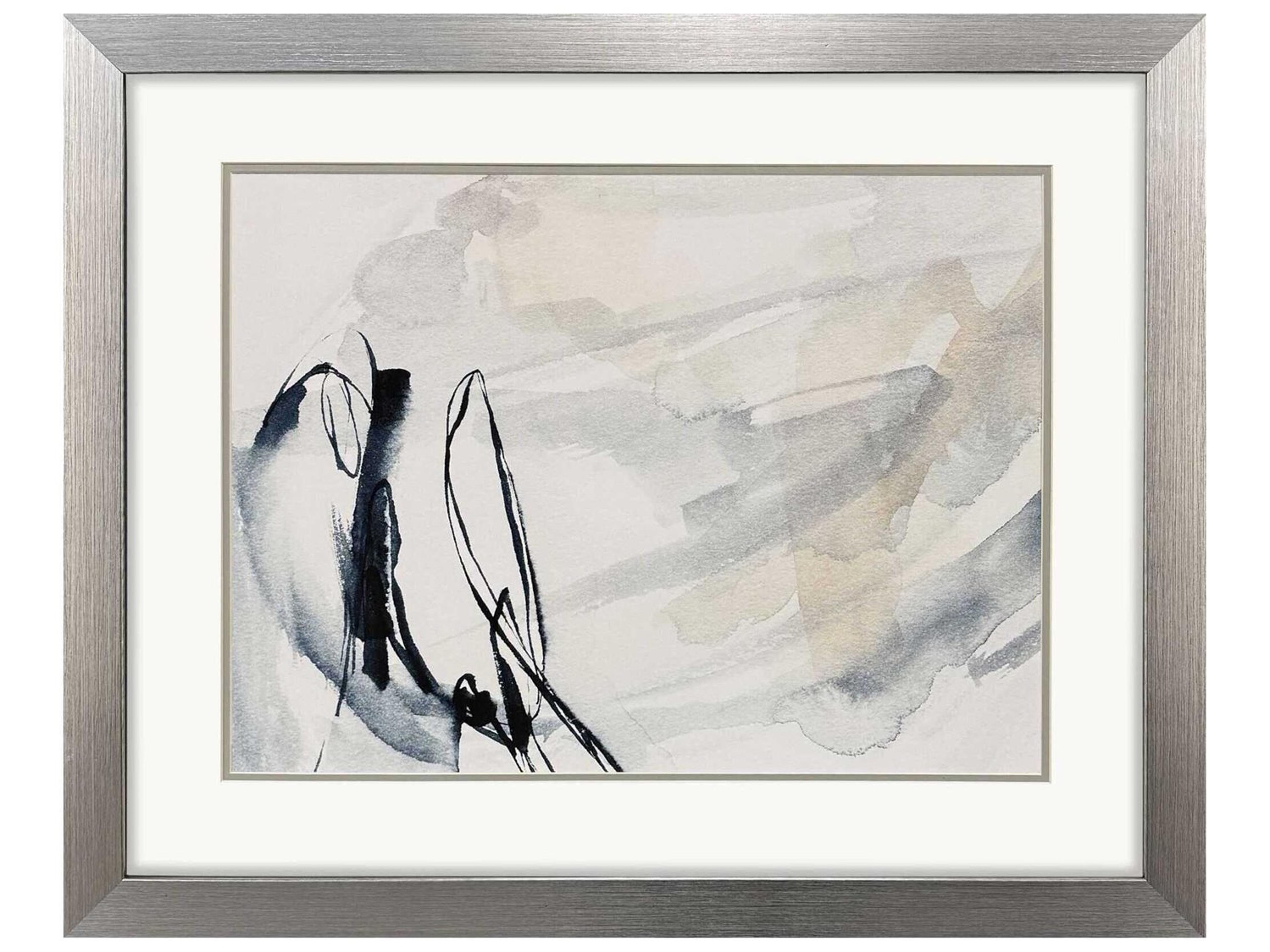 Paragon Abstract Indigo Markings-I Wall Art