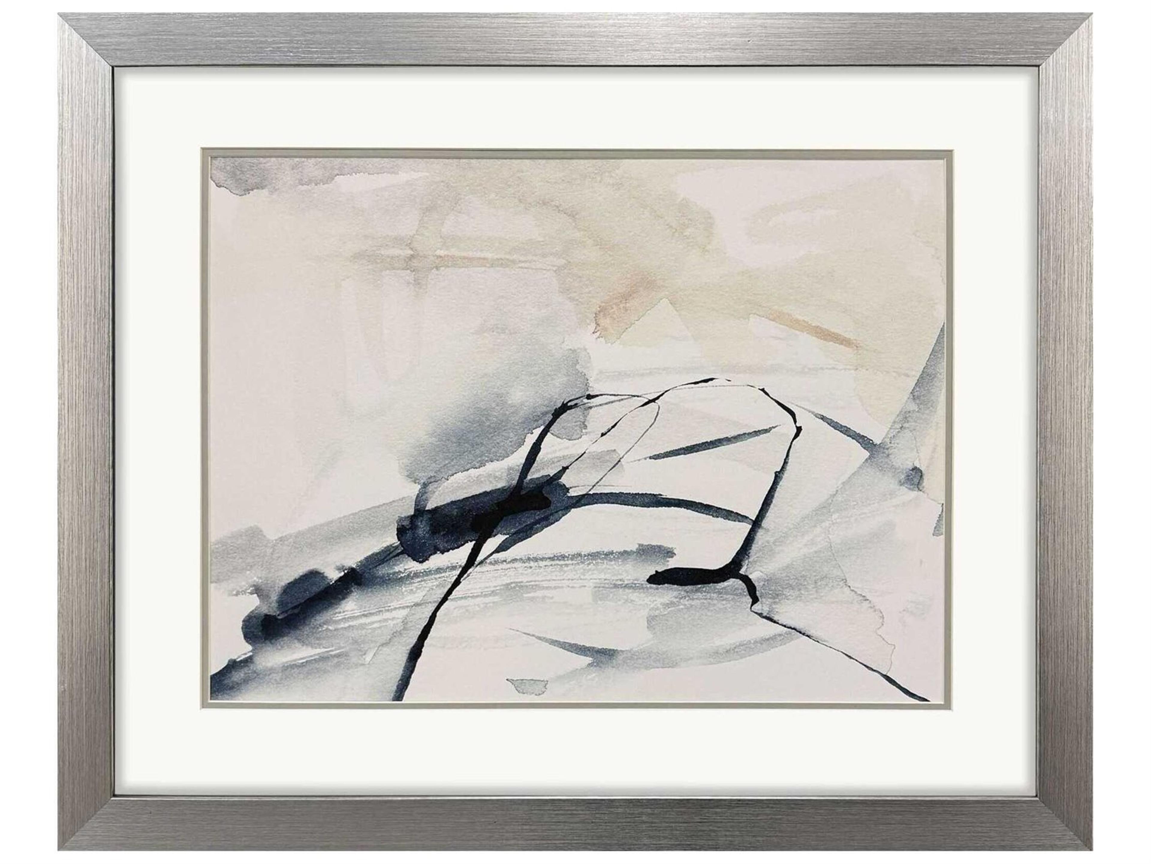 Paragon Abstract Indigo Markings-III Wall Art