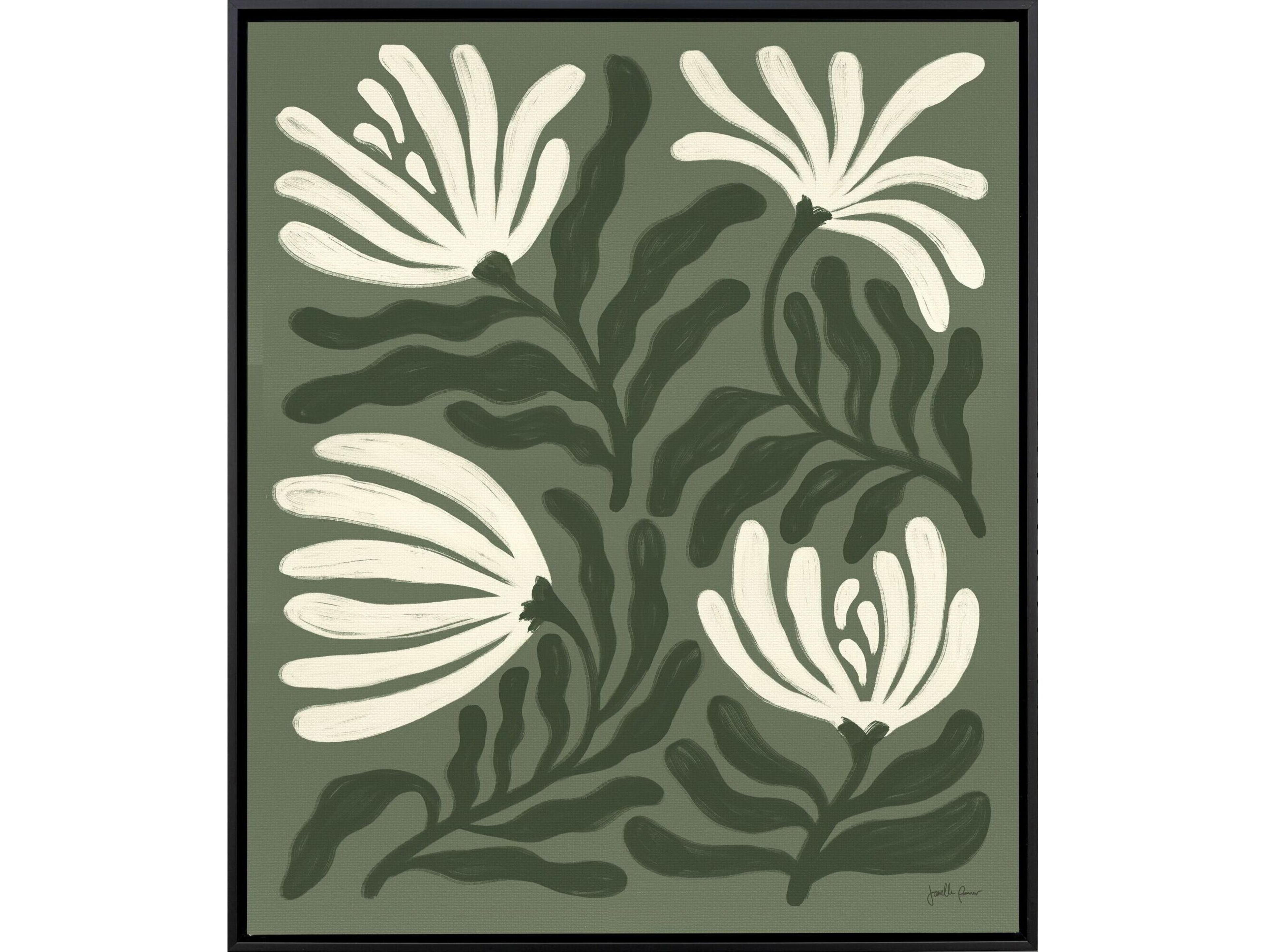 Paragon Simple Petals I Canvas Wall Art
