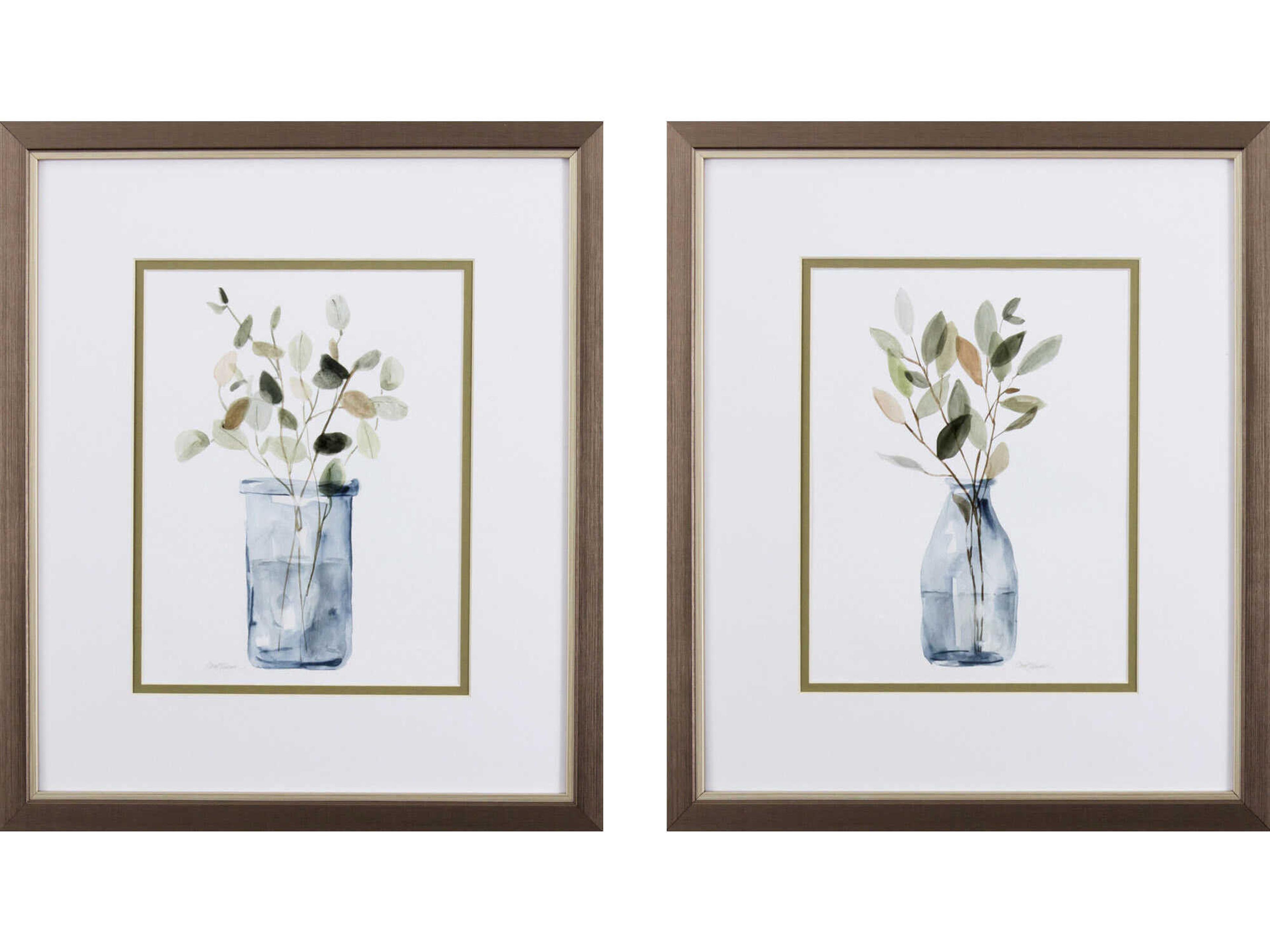 Paragon Florals Still Moment Wall Art Set of 2