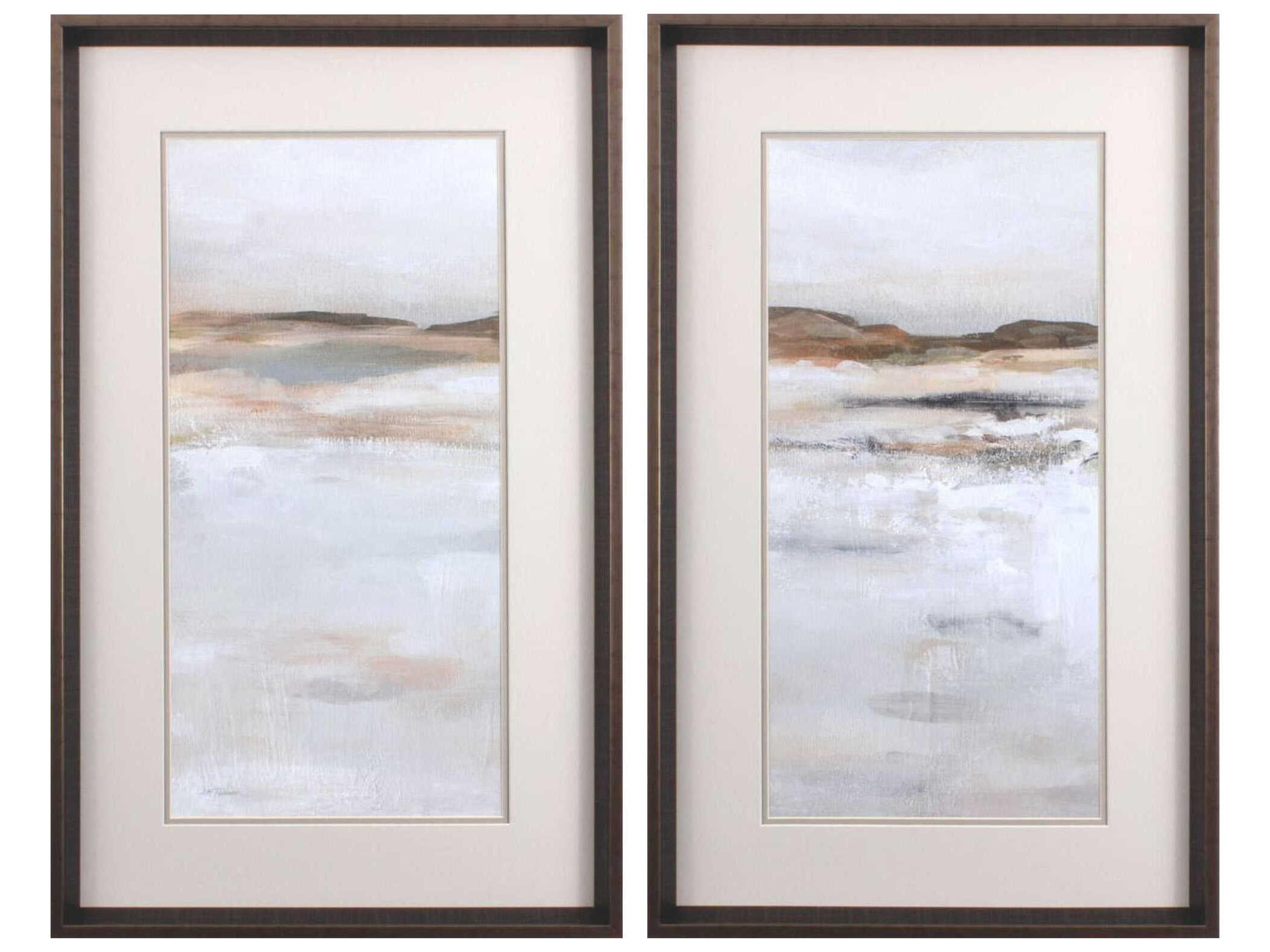 Paragon Abstract Desert Floor Wall Art Set of 2