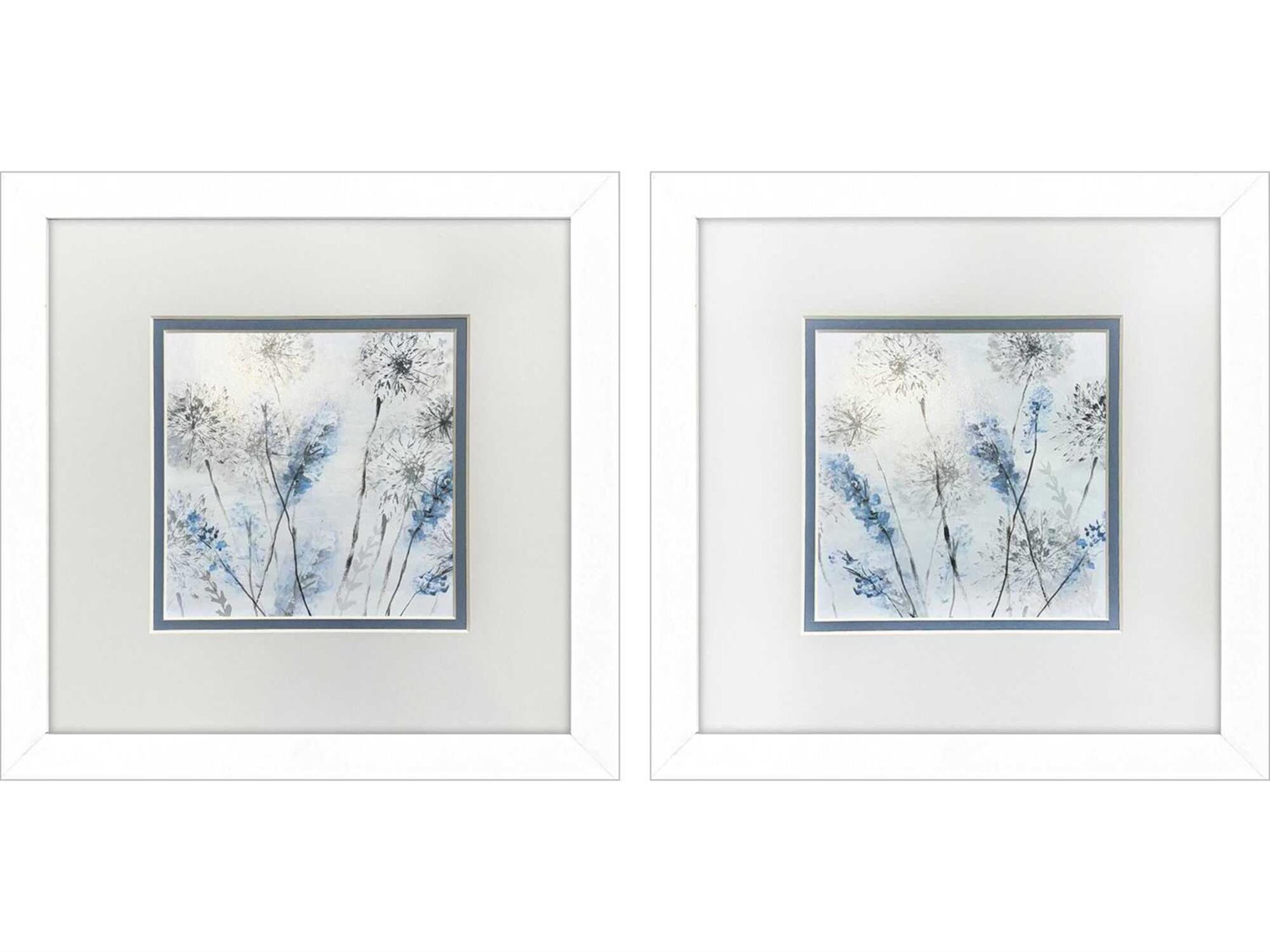 Paragon Florals Soft Country Morning Wall Art Set of 2