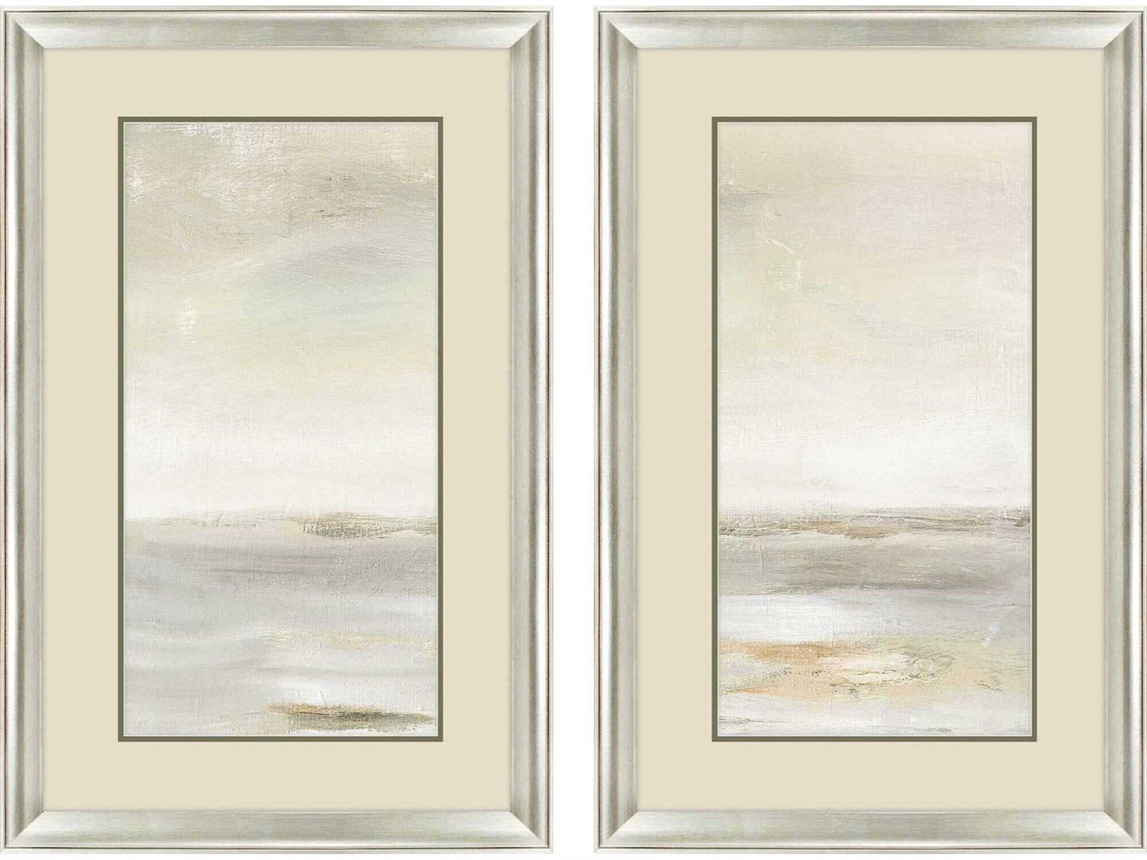 Paragon Abstract Secluded Ocean Wall Art Set of 2