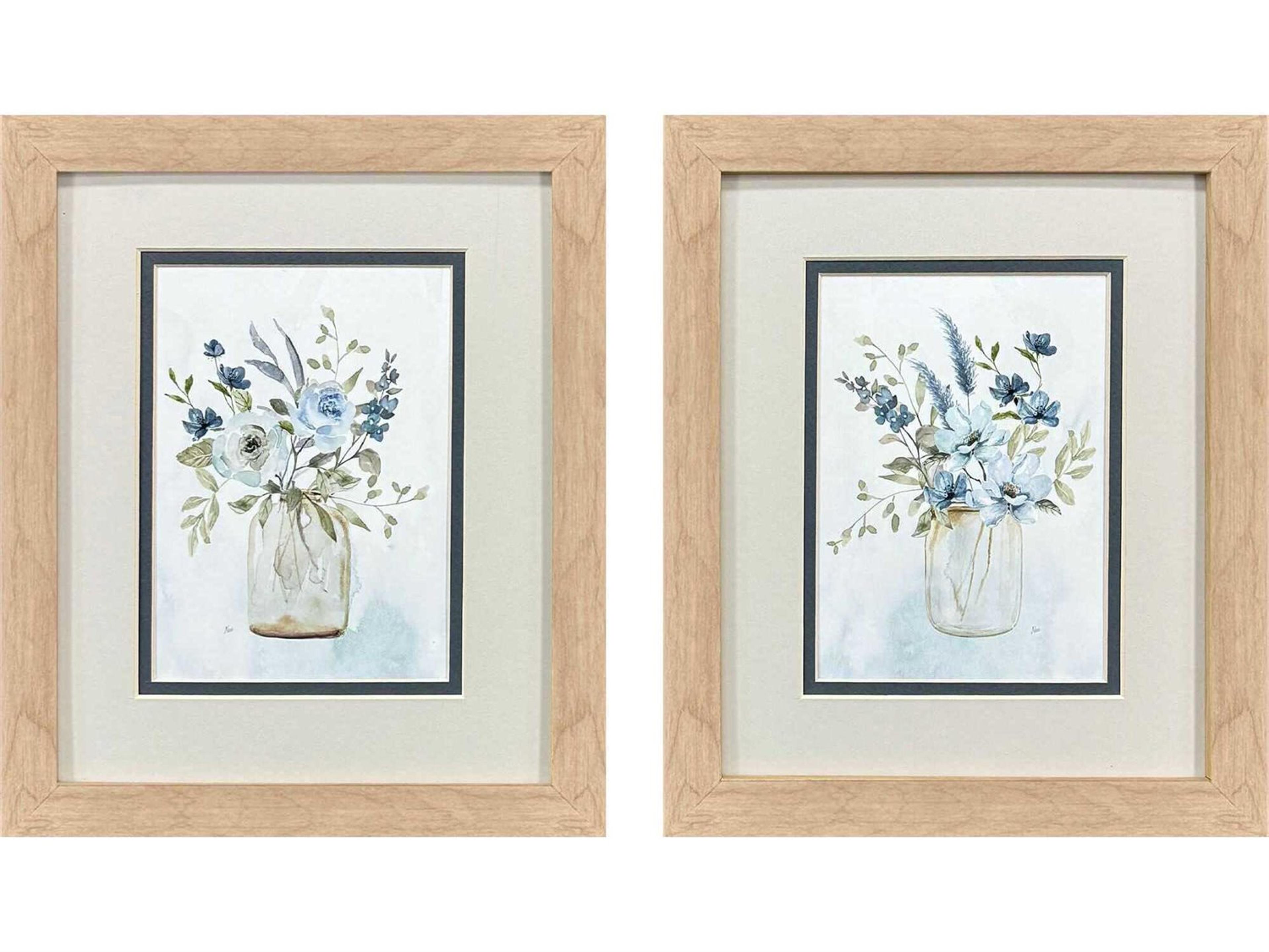 Paragon Florals Petite & Sweet Wall Art Set of 2