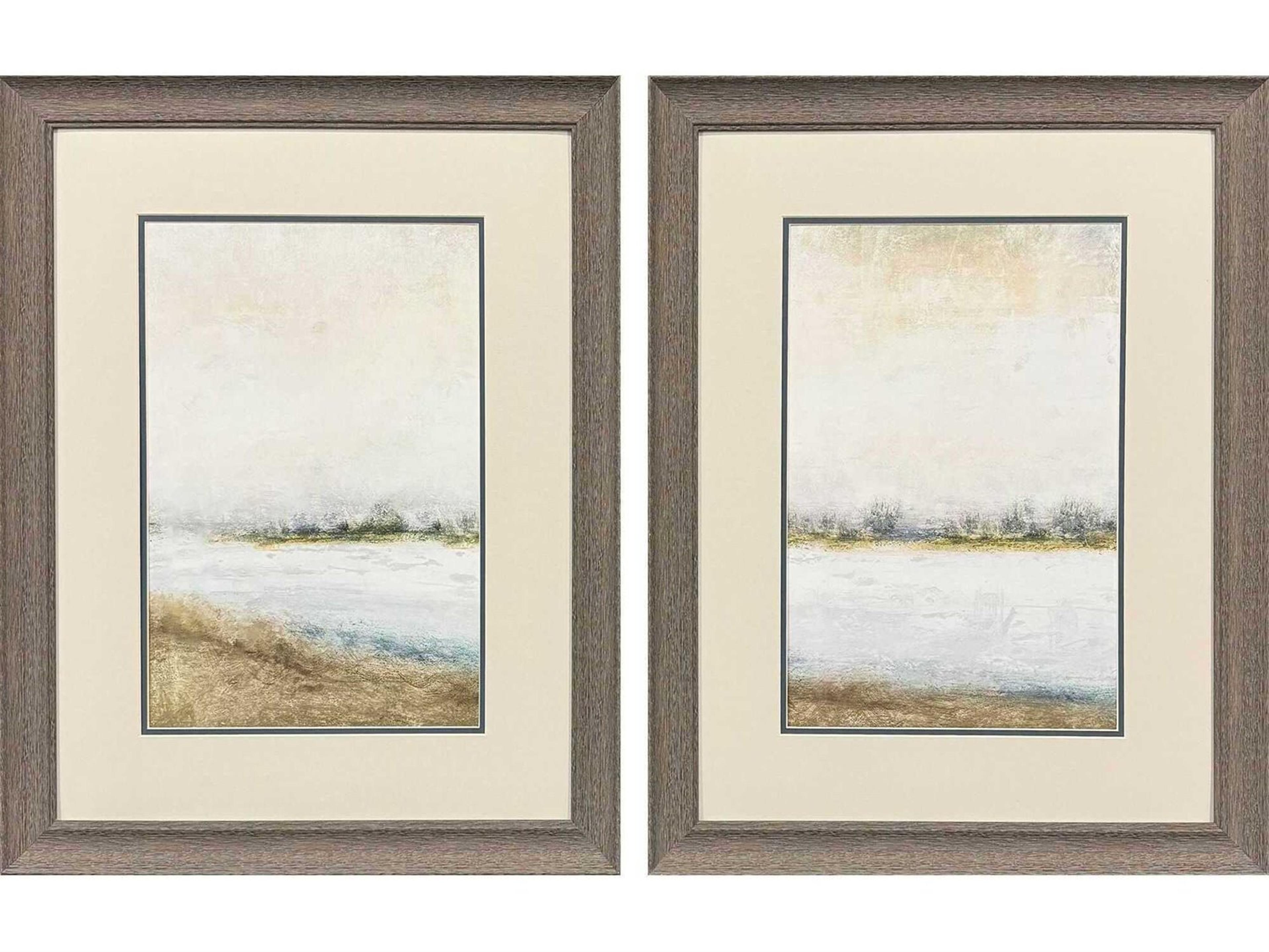 Paragon Landscapes Peaceful Lake Wall Art Set of 2