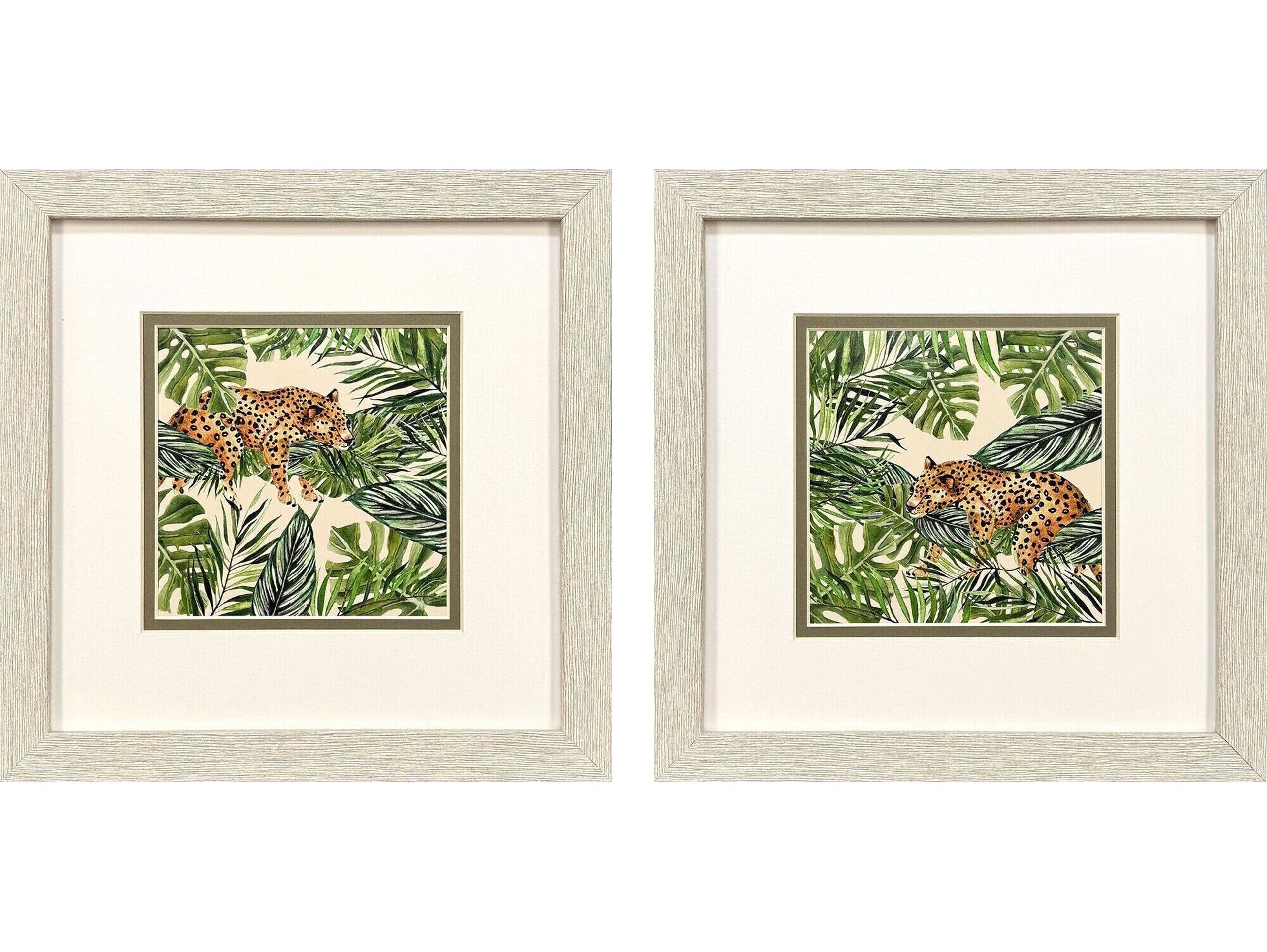 Paragon Jungle Hangout Framed Art - Set of 2