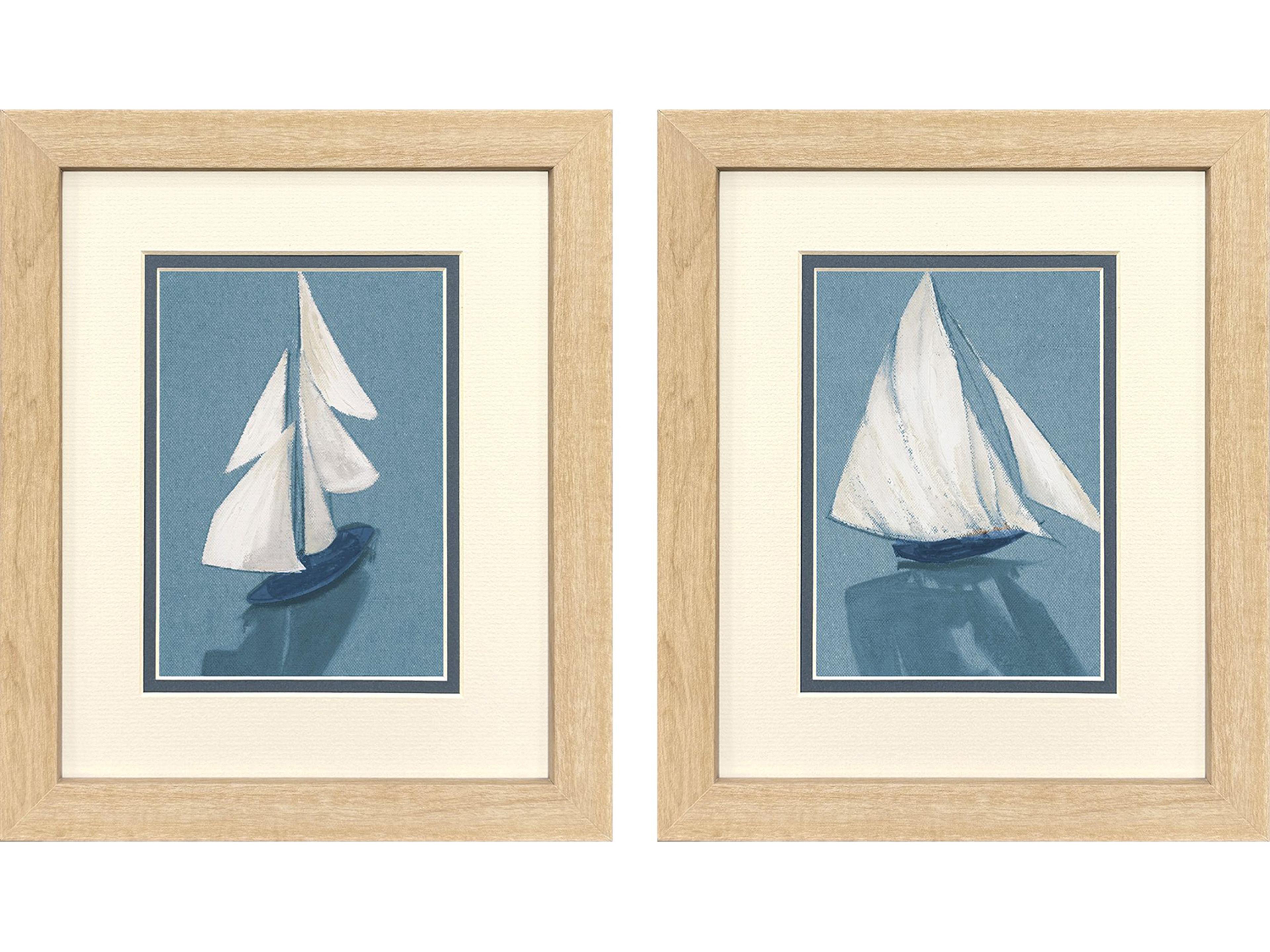Paragon Azul La Mar Framed Art - Set of 2