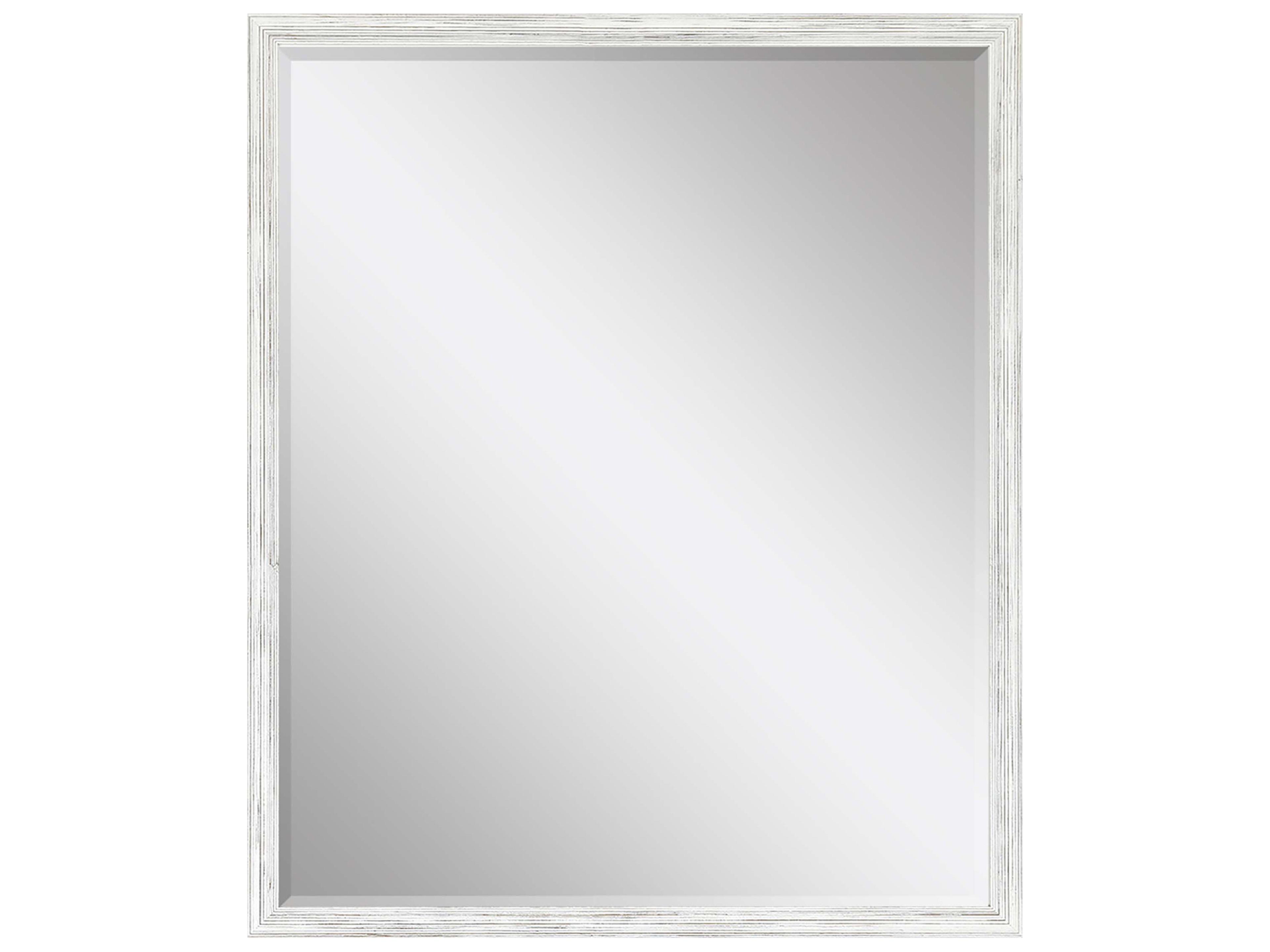 Paragon 418 Mirror Group White Silvered Wall Rectangular Mirror