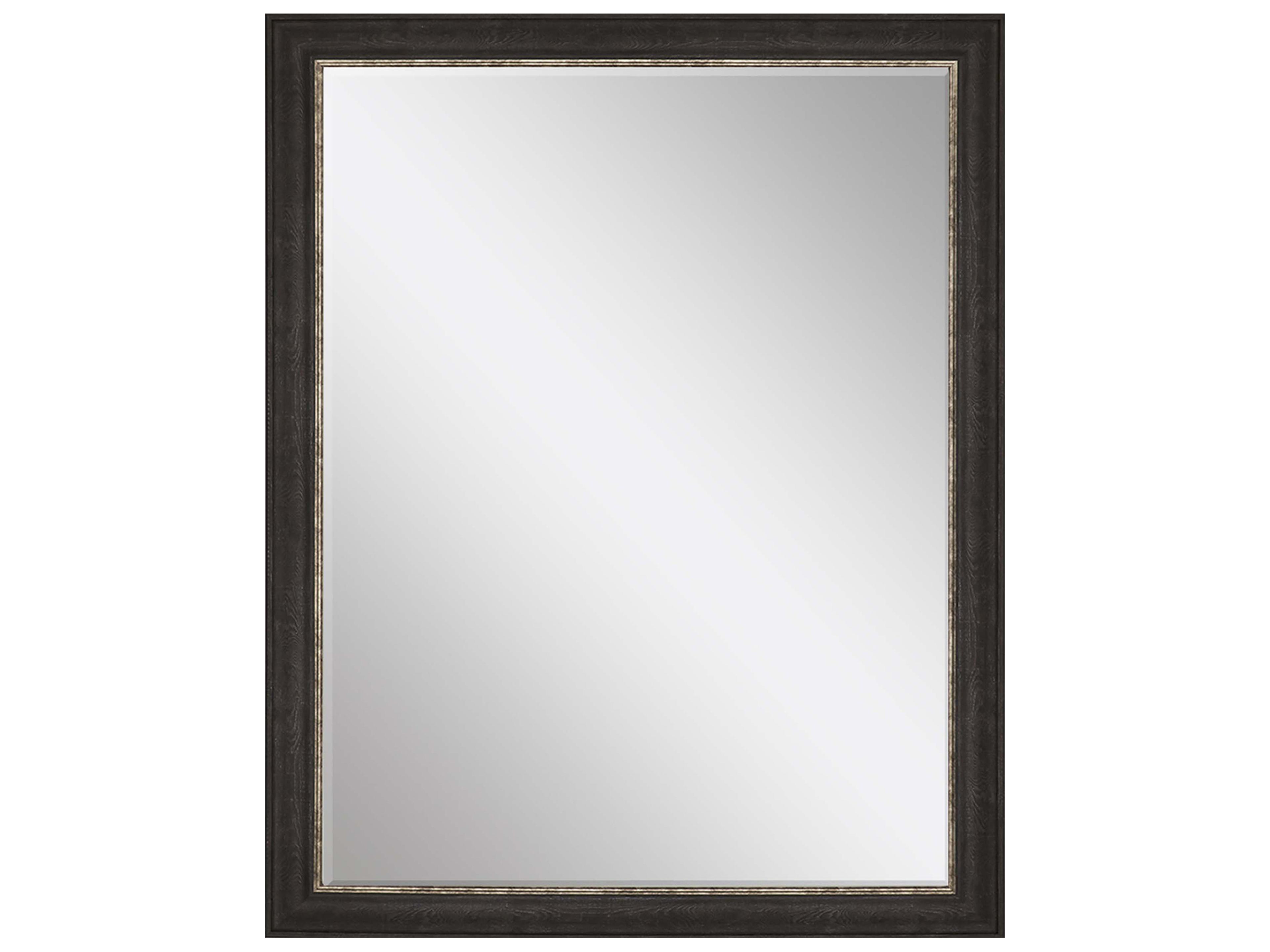 Paragon 843 Mirror Group Brown Metallic Silvered Wall Rectangular Mirror