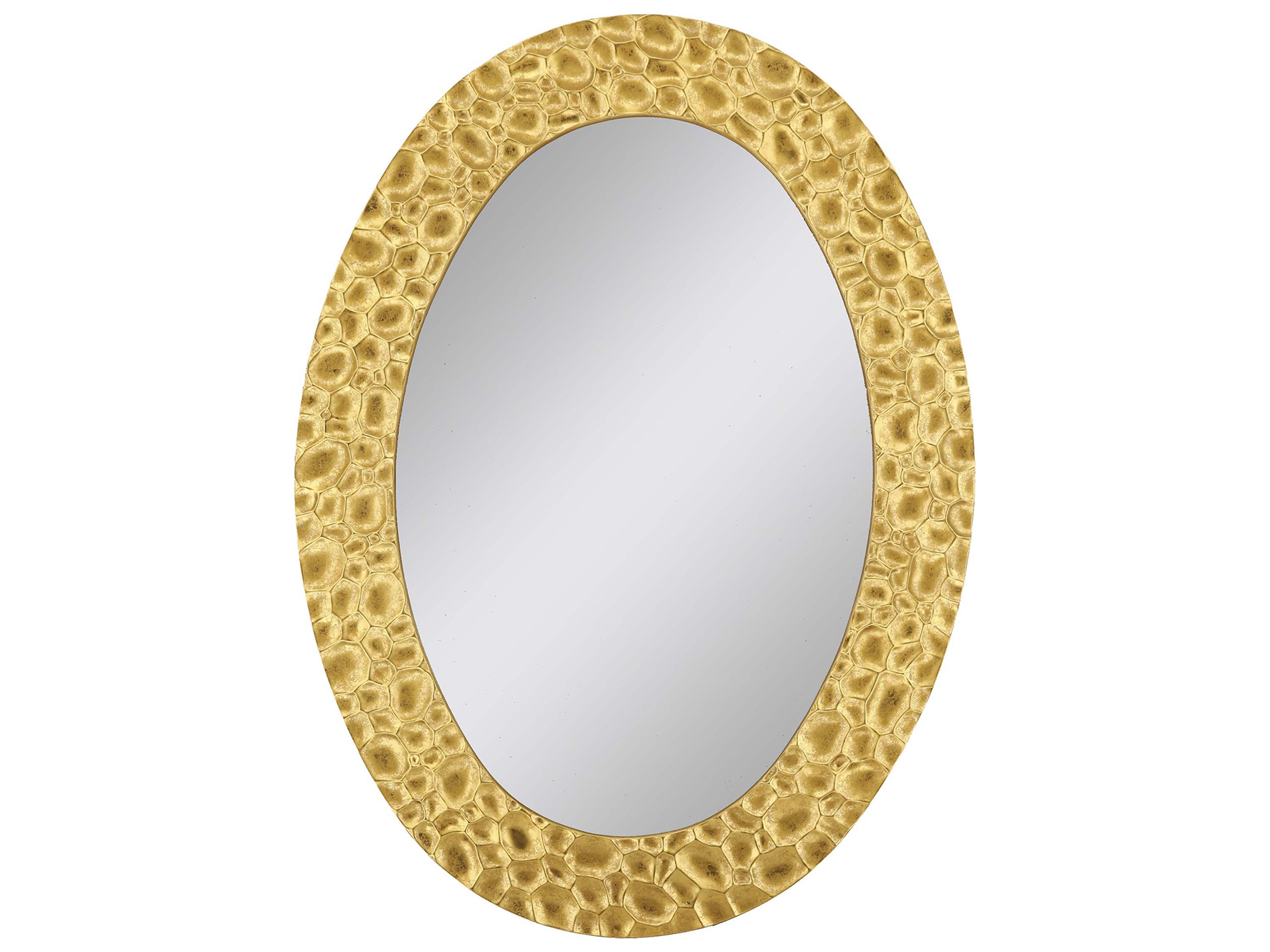 Paragon Mirror Luna Metallic Silvered Wall Oval