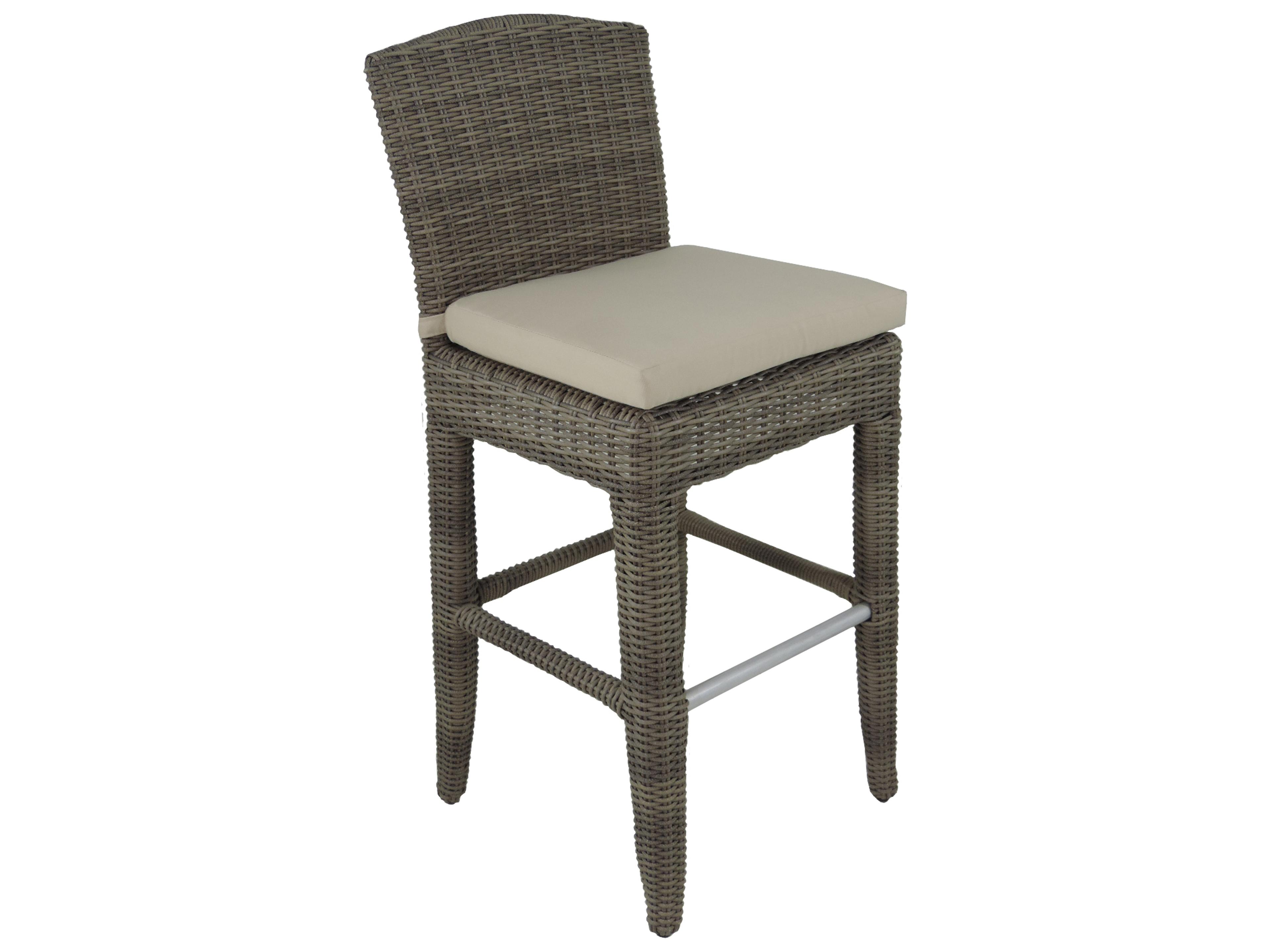 Axcess Inc. Exotic Patio Bar Chair Grey
