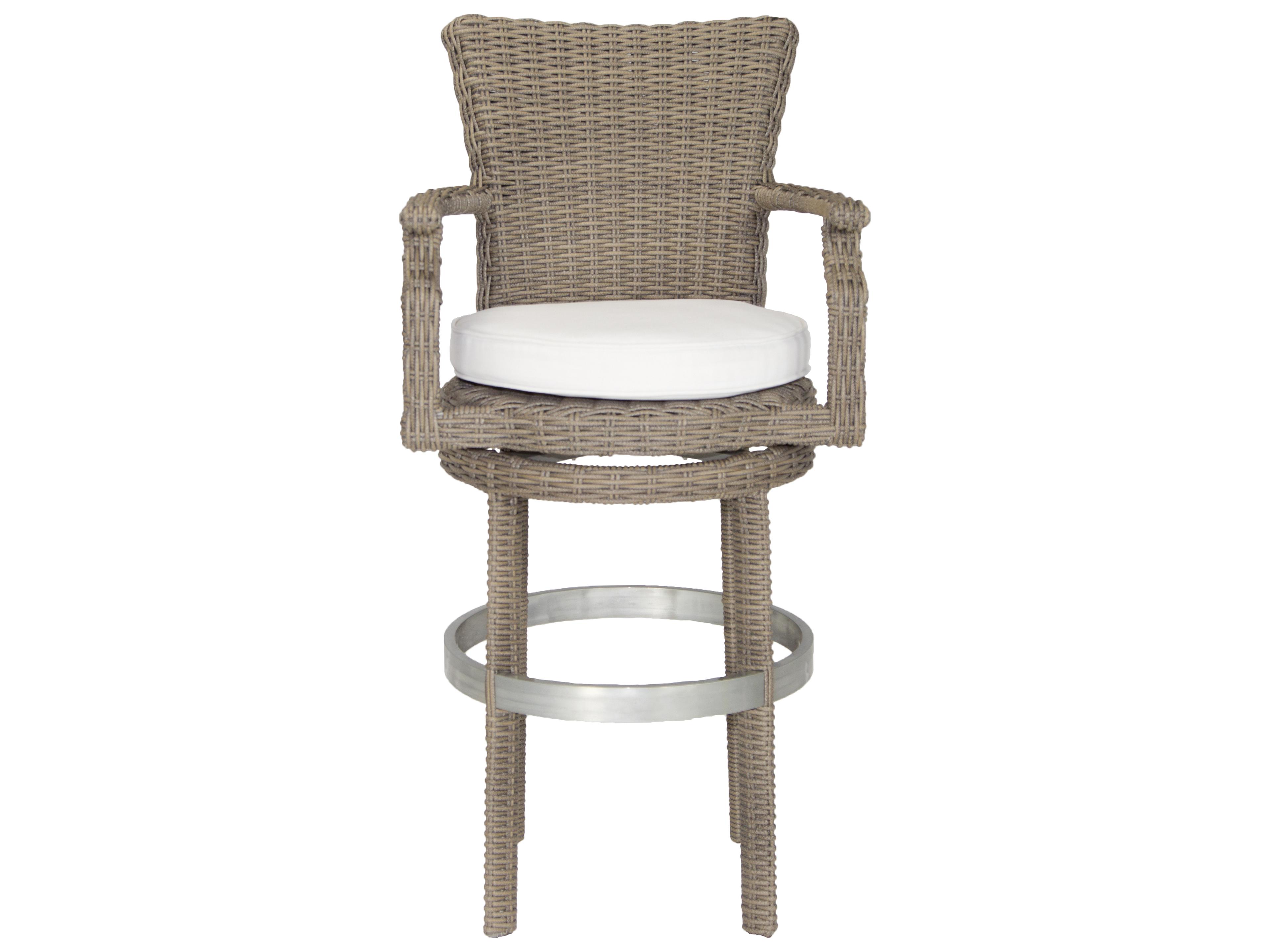 Axcess Inc. Palisades Swivel Outdoor Bar Stool