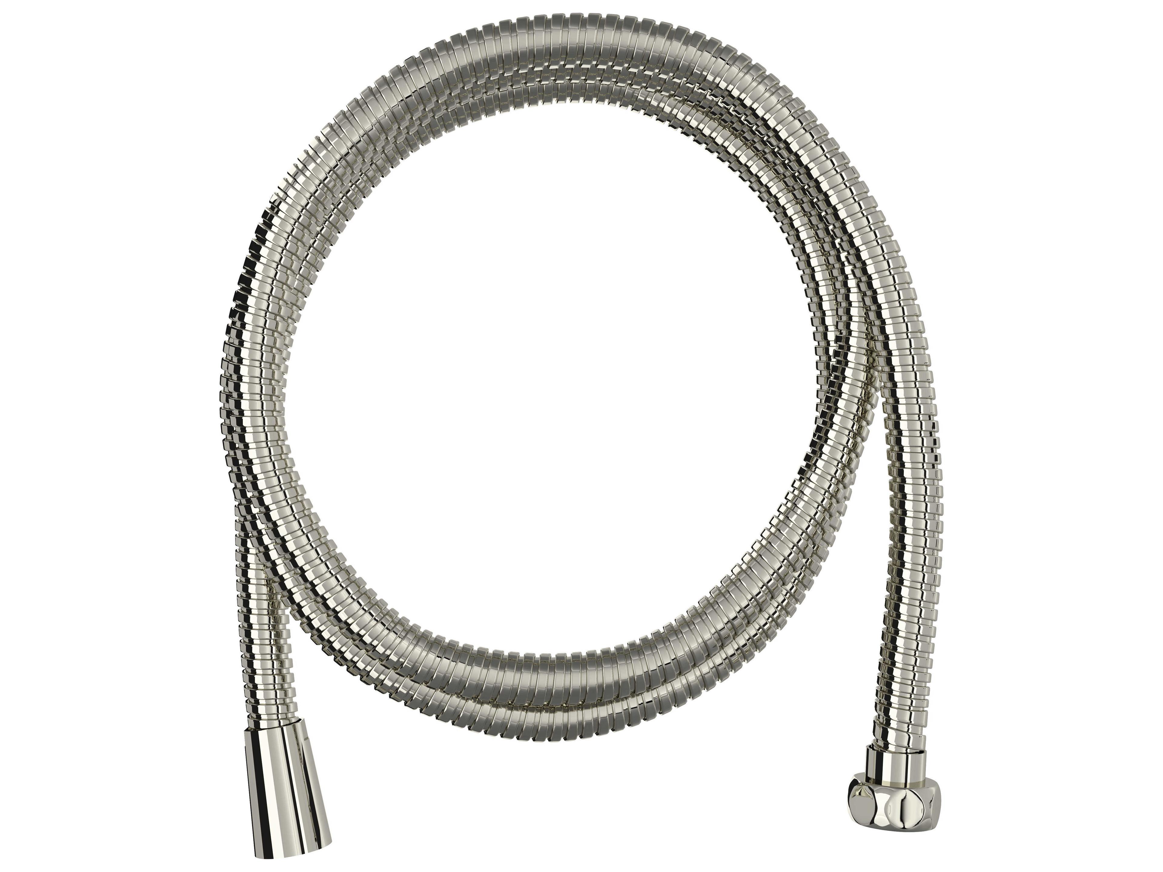 Perrin and Rowe 58" Polished Nickel Flexible Shower Hose