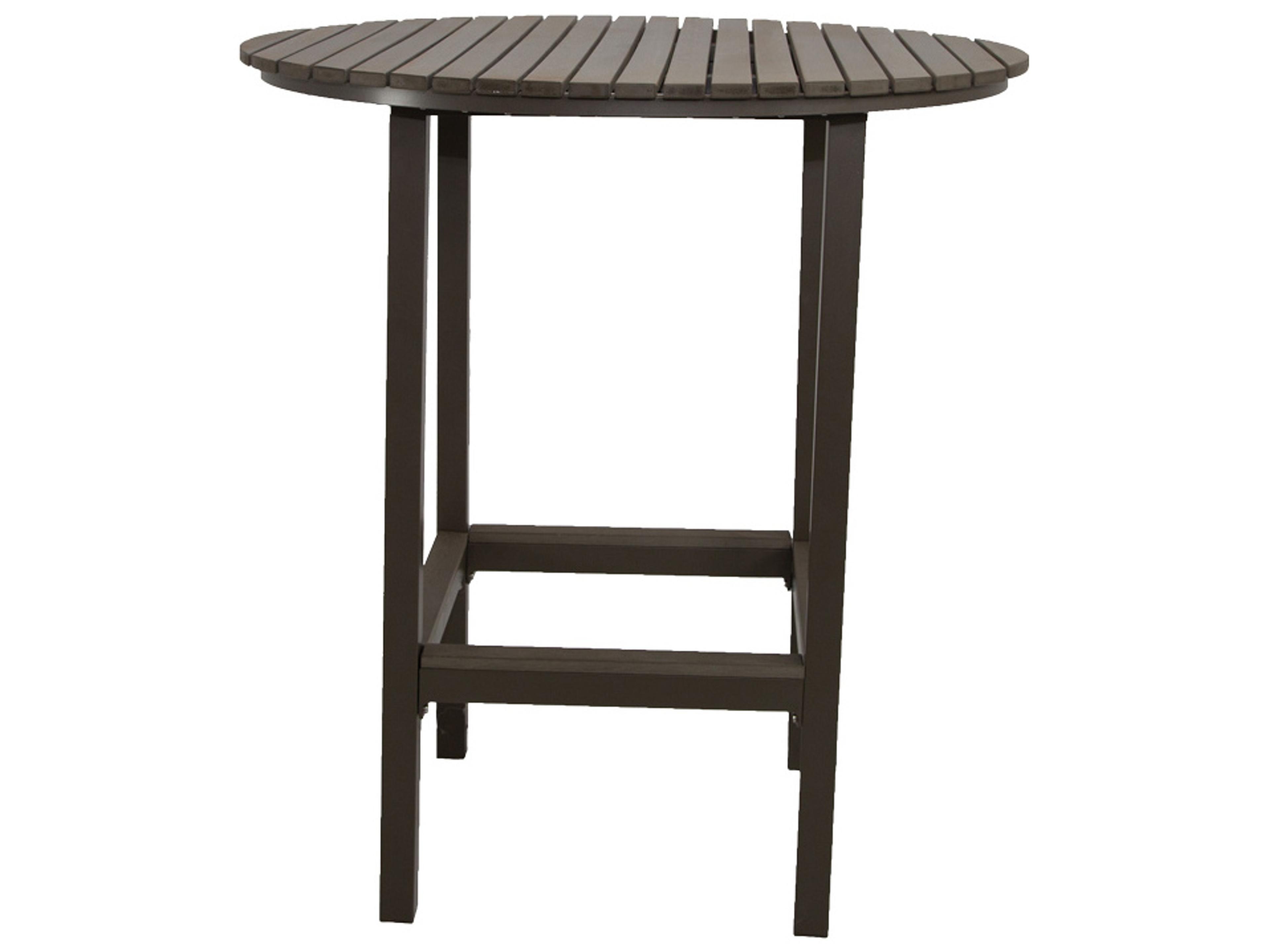 Axcess Inc Riviera Round Patio Bar Table