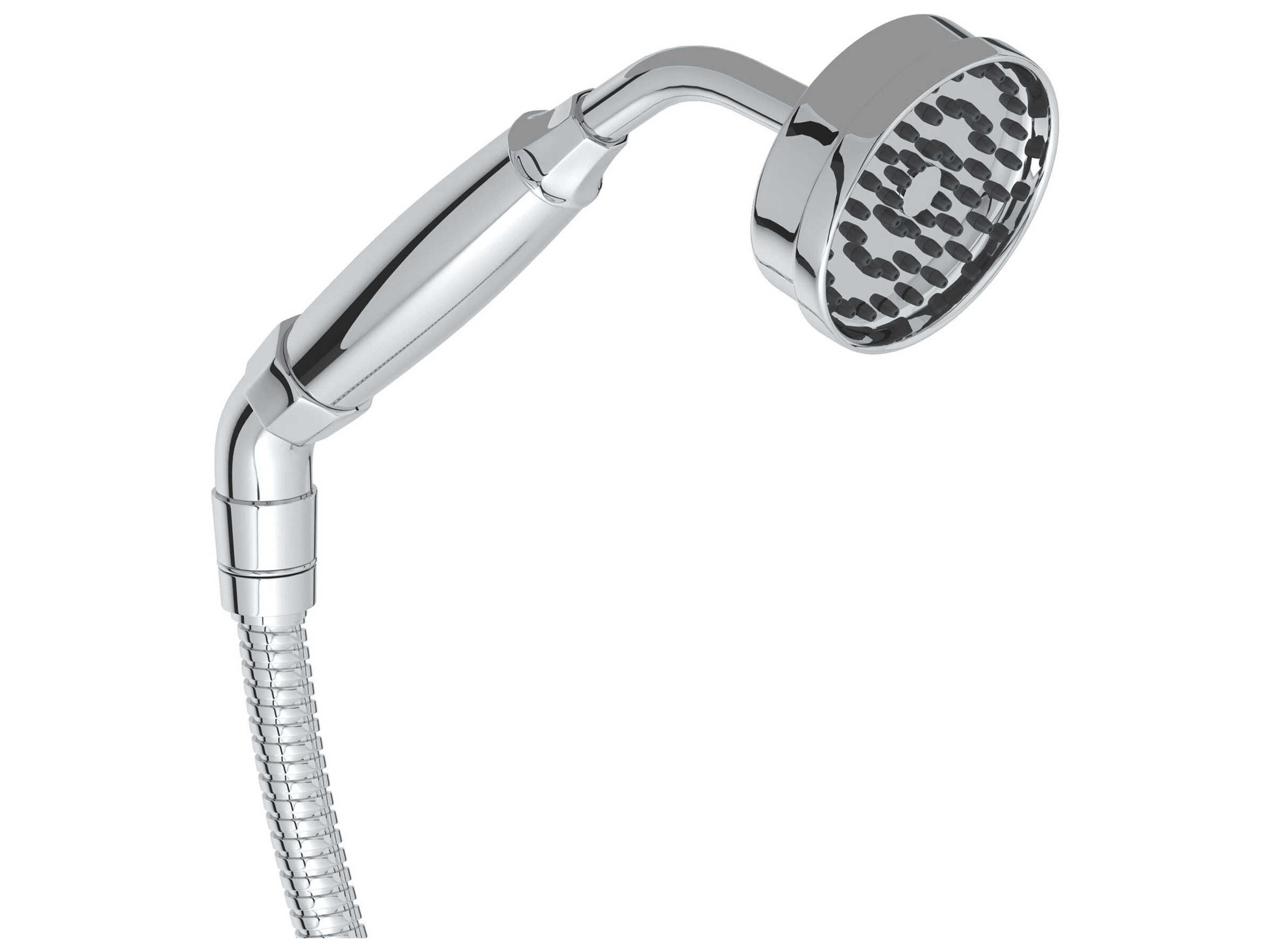 Perrin and Rowe Deco Polished Chrome Handshower And Hose