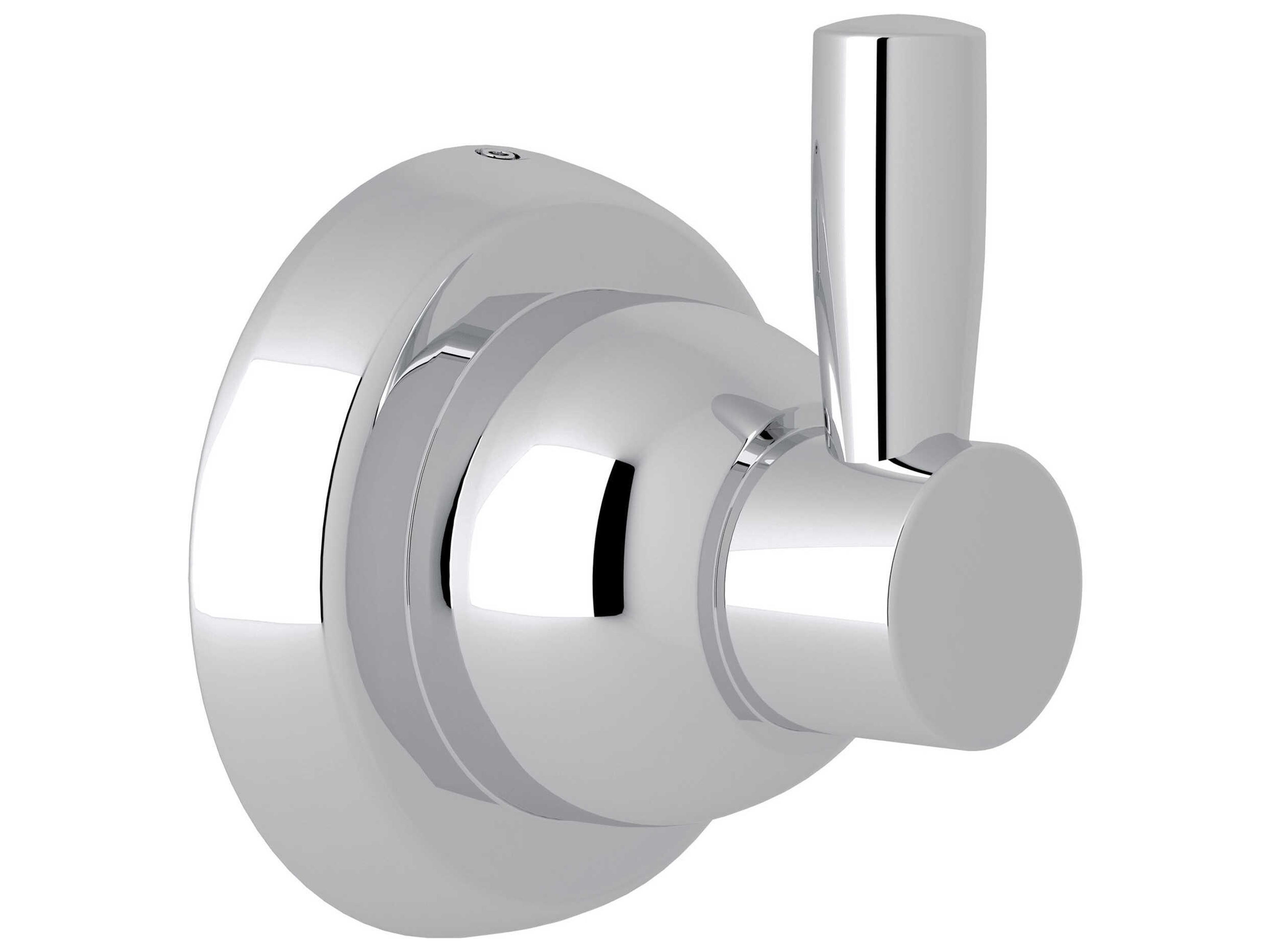 Perrin and Rowe Holborn Polished Chrome Single Robe Hook