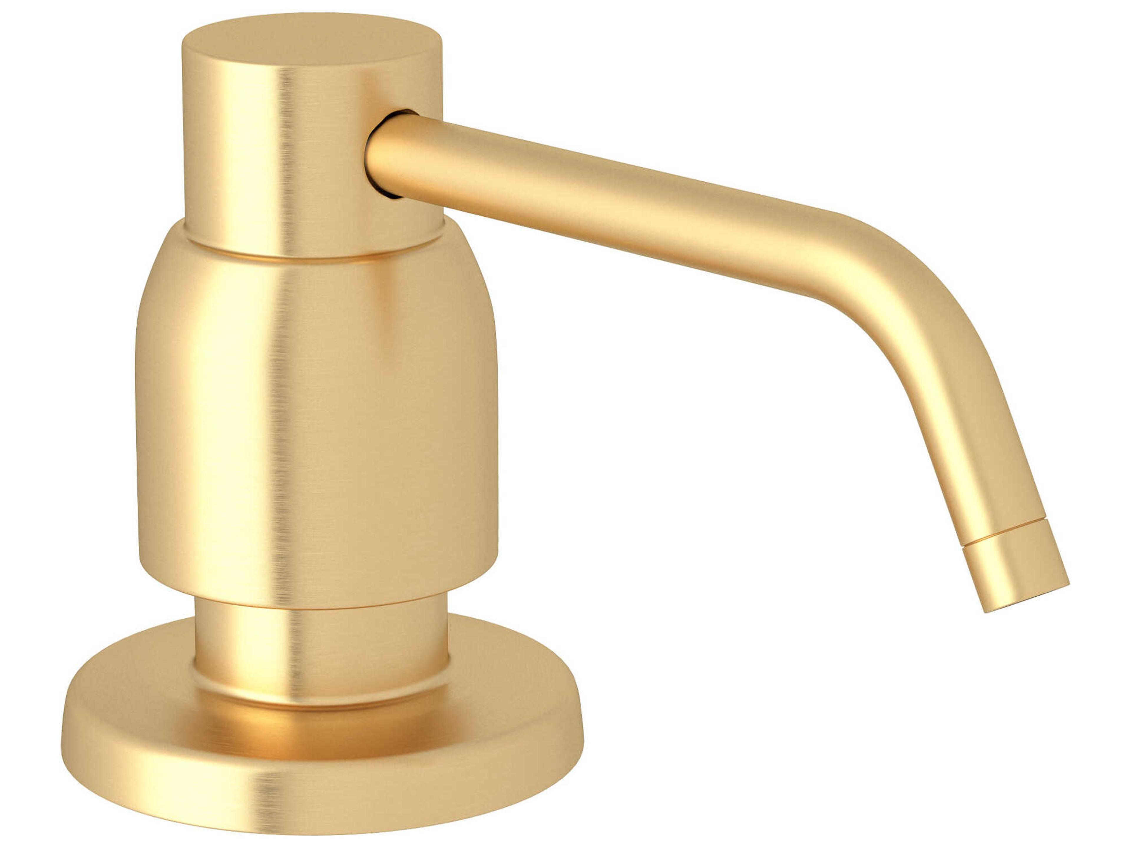 Perrin and Rowe Holborn Satin English Gold Soap Dispenser