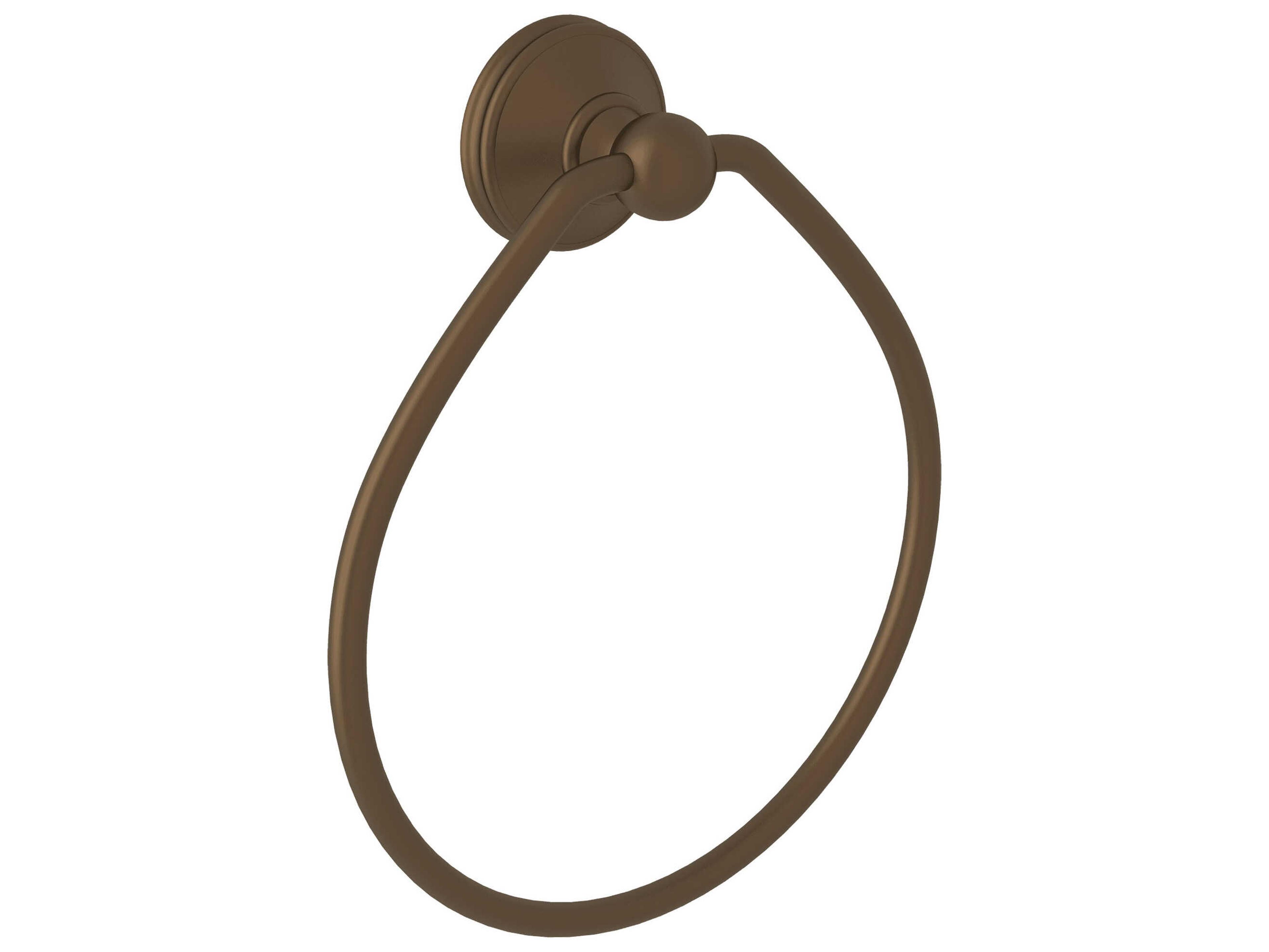 Perrin and Rowe Georgian Era English Bronze Towel Ring