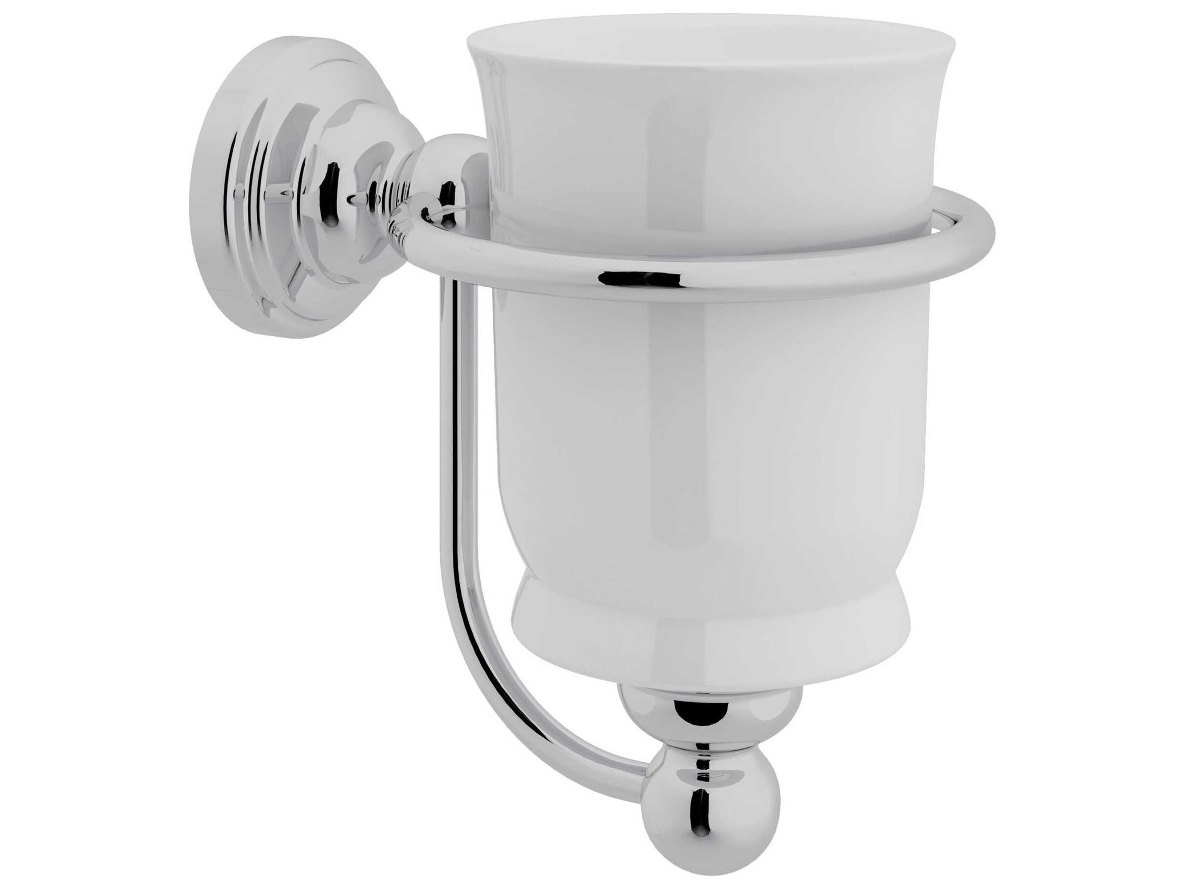 Perrin and Rowe Edwardian Polished Chrome Tumbler Holder