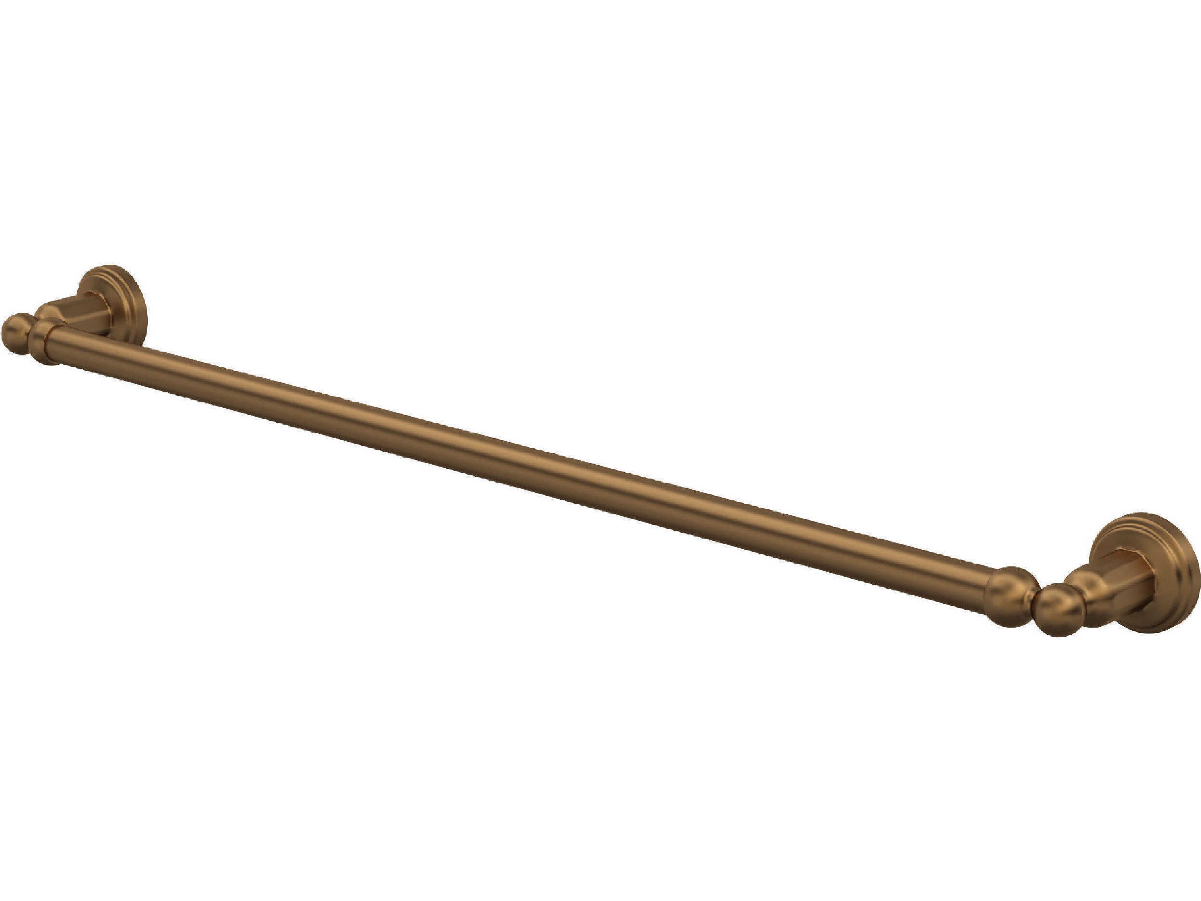 Perrin and Rowe Edwardian English Bronze Towel Bar