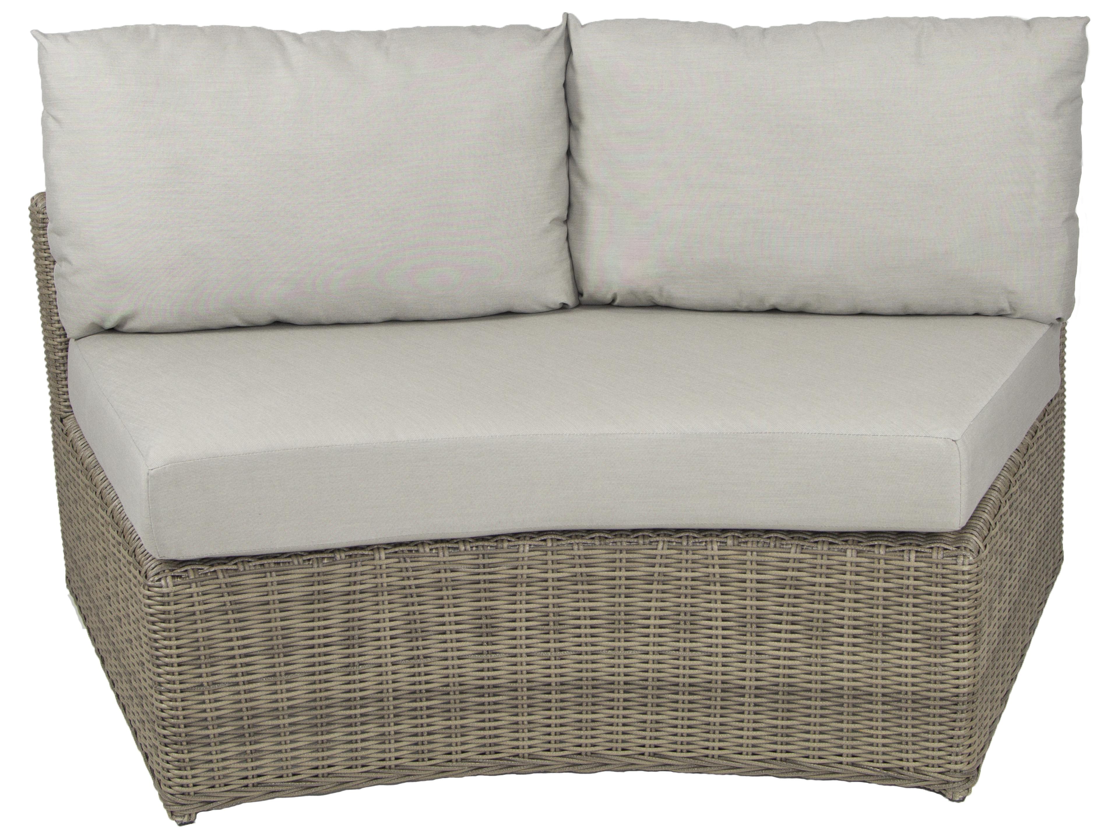Axcess Inc. Vallejo Center Outdoor Loveseat-Grey