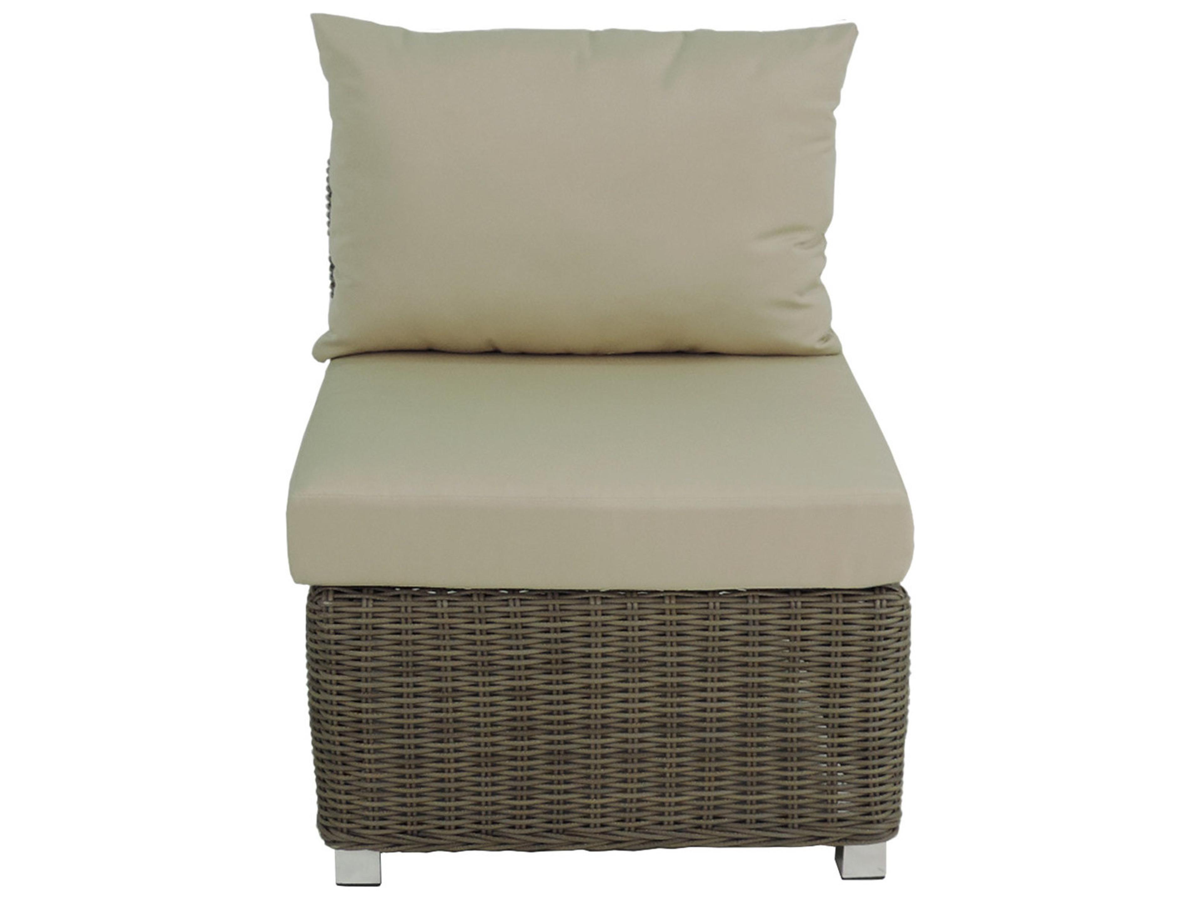 Axcess Inc. Venice Armless Chair-Grey