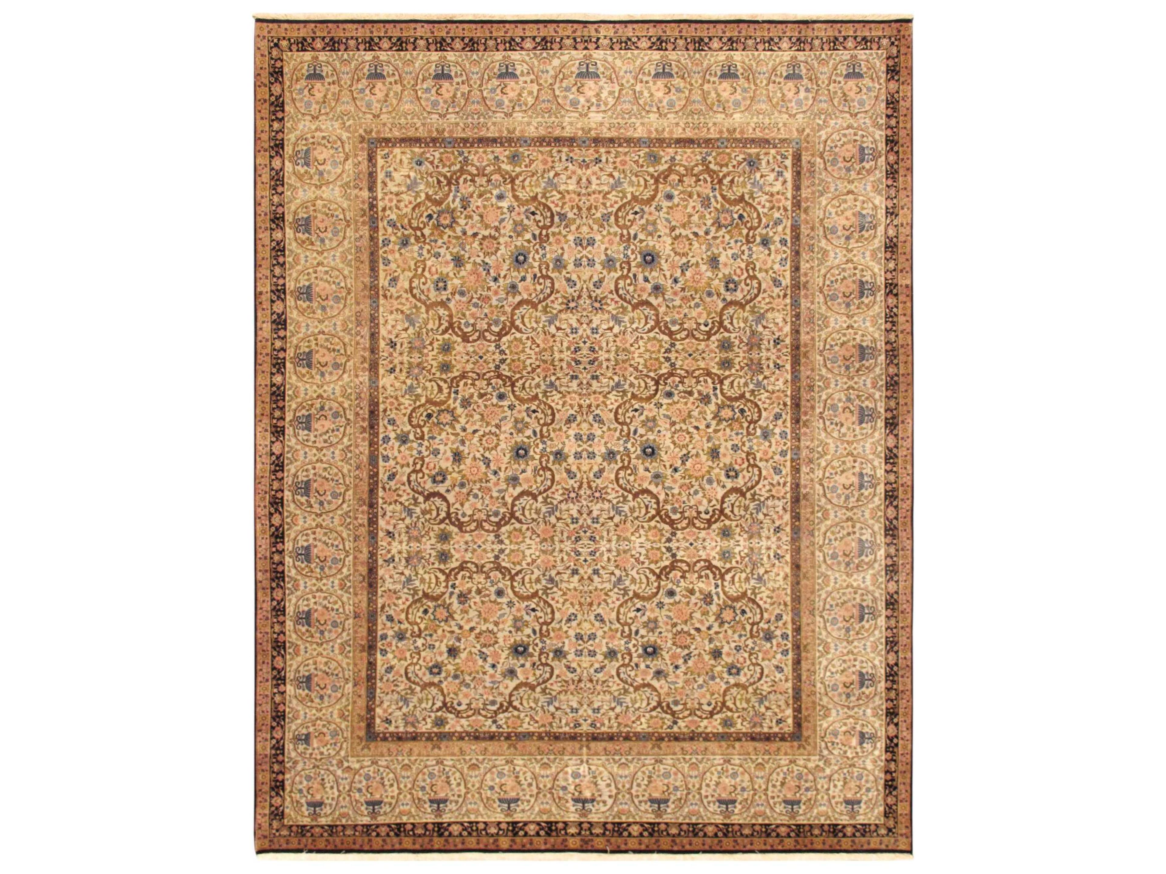Pasargad Home Azerbaijan Bordered Area Rug