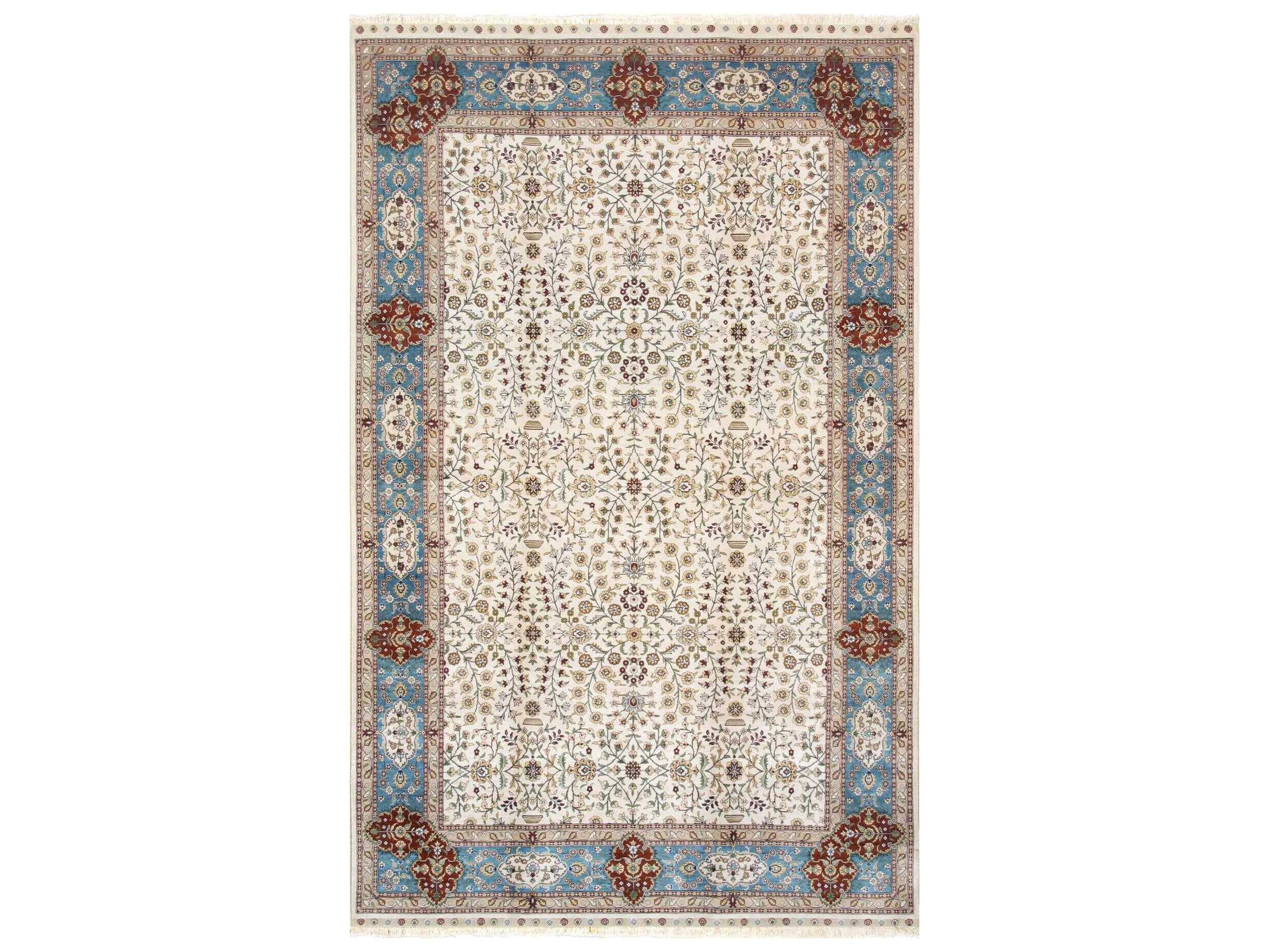 Pasargad Home Hereke Bordered Area Rug