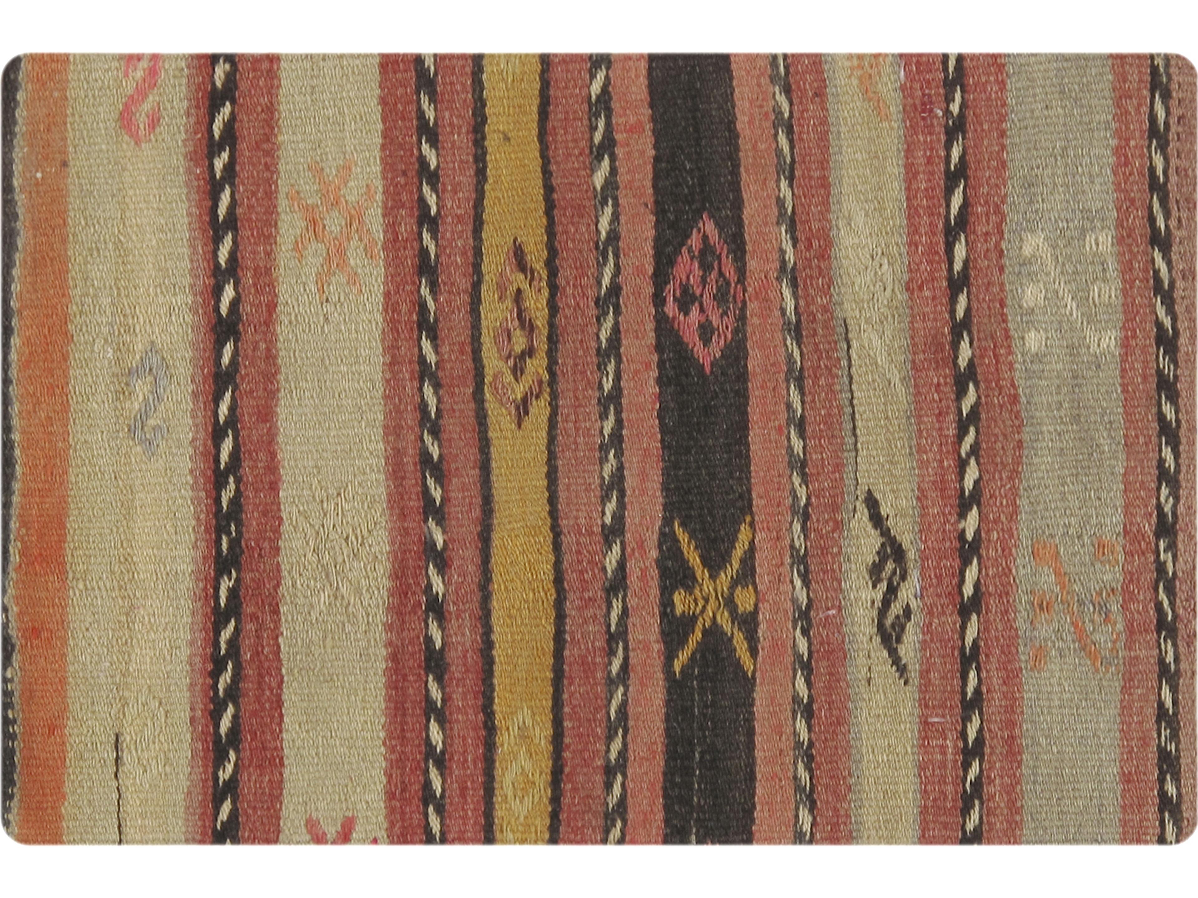 Pasargad Home Vintage Turkish Kilim Pillow Cover