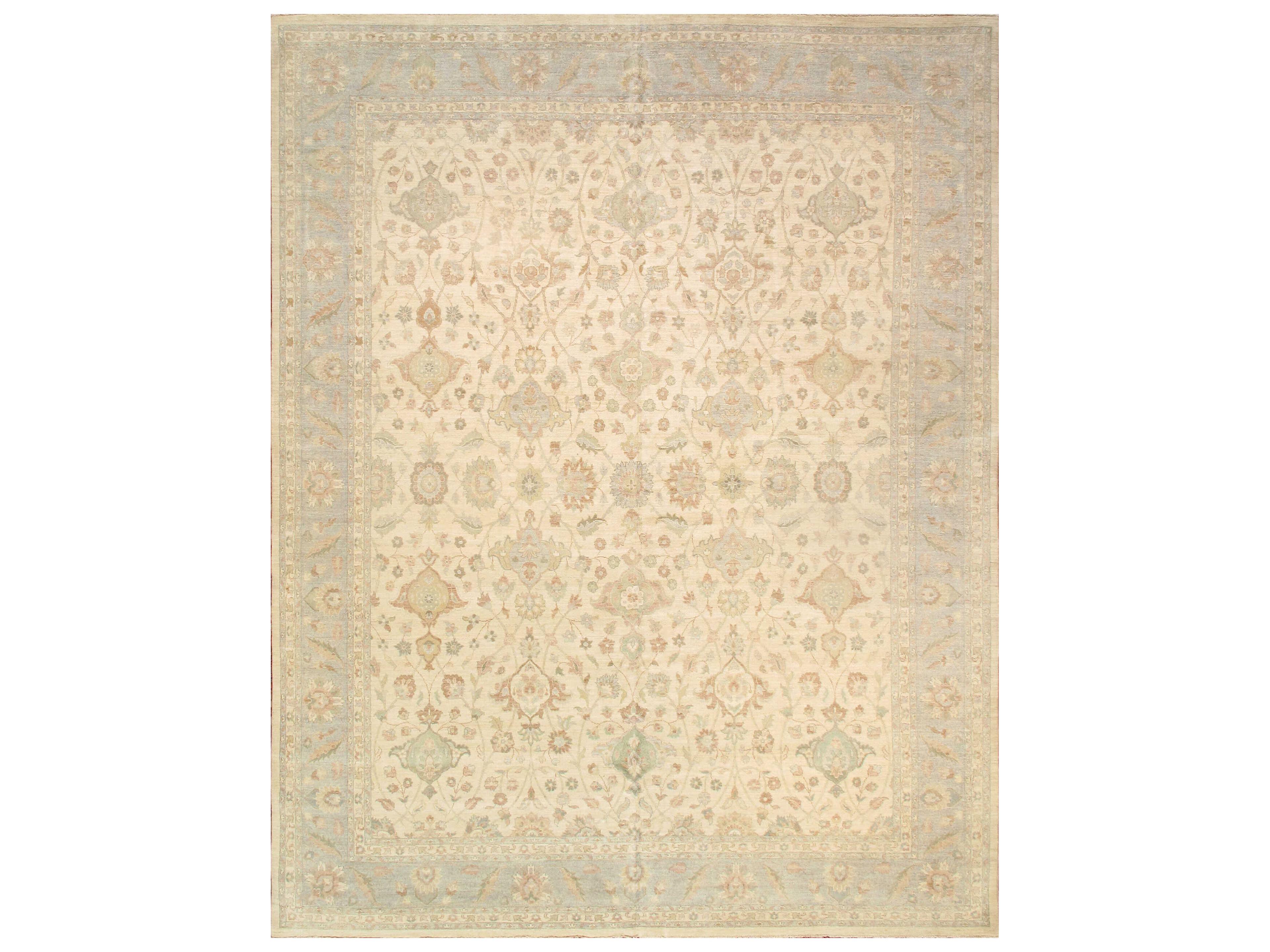 Pasargad Home Melody Bordered Area Rug